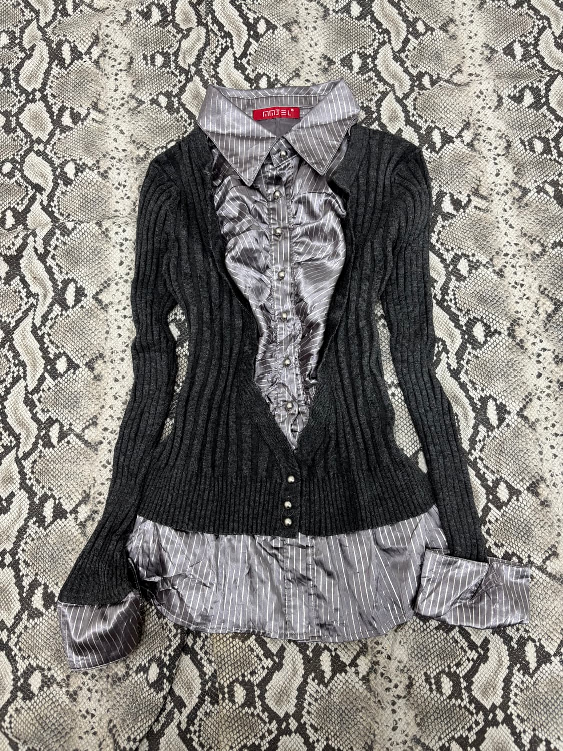 “MMJEL” 00‘s Geek&gyaru Mood Layered Sle 상품이미지1