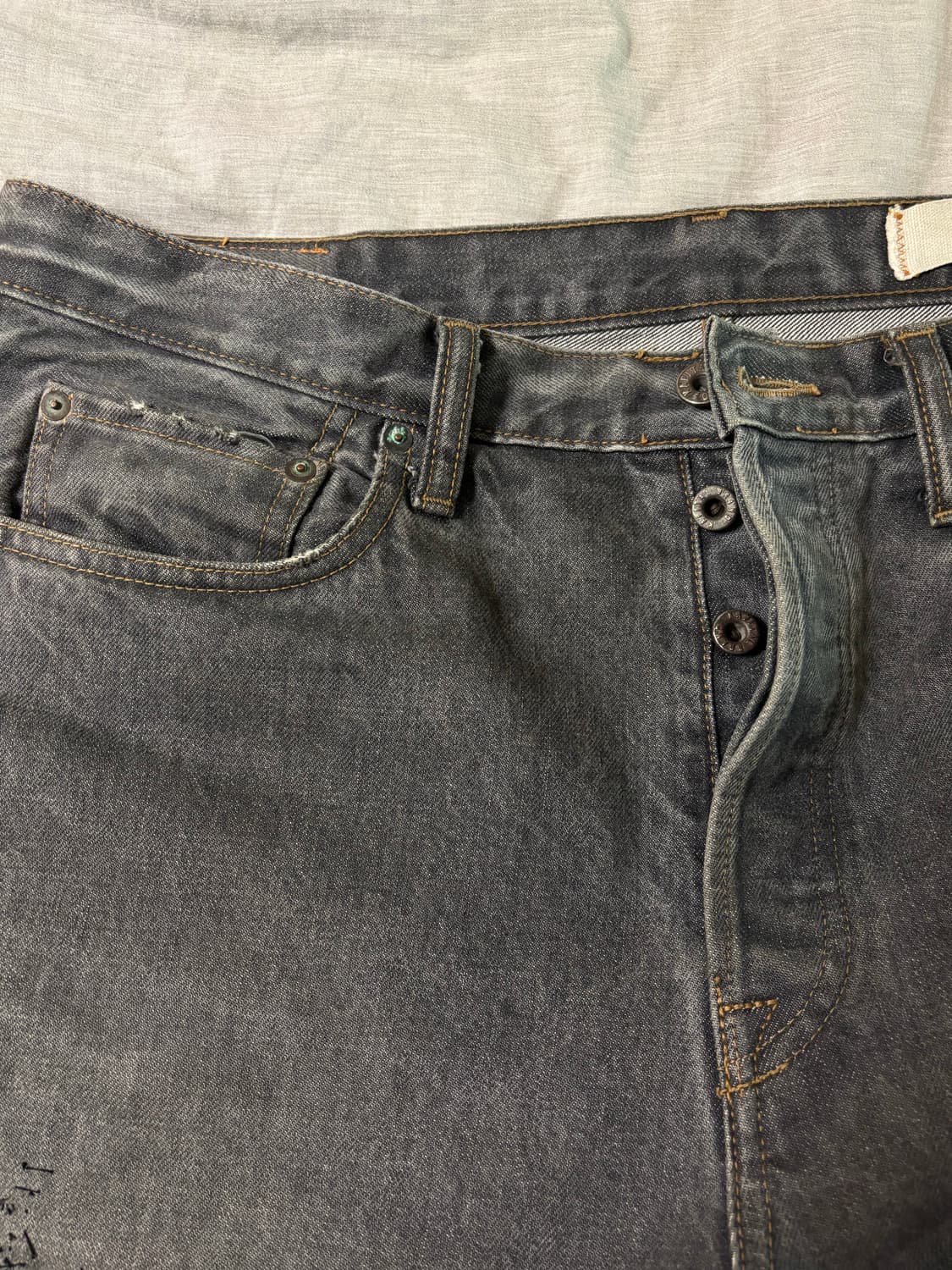 [36] 캐피탈 몽키 시스코 블랙 데님 상품이미지2