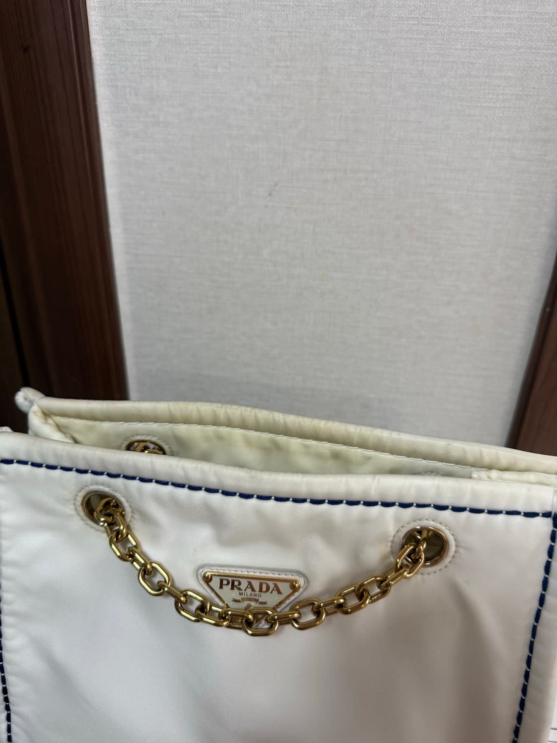 프라다 나일론 숄더 체인백[정품] 상품이미지2