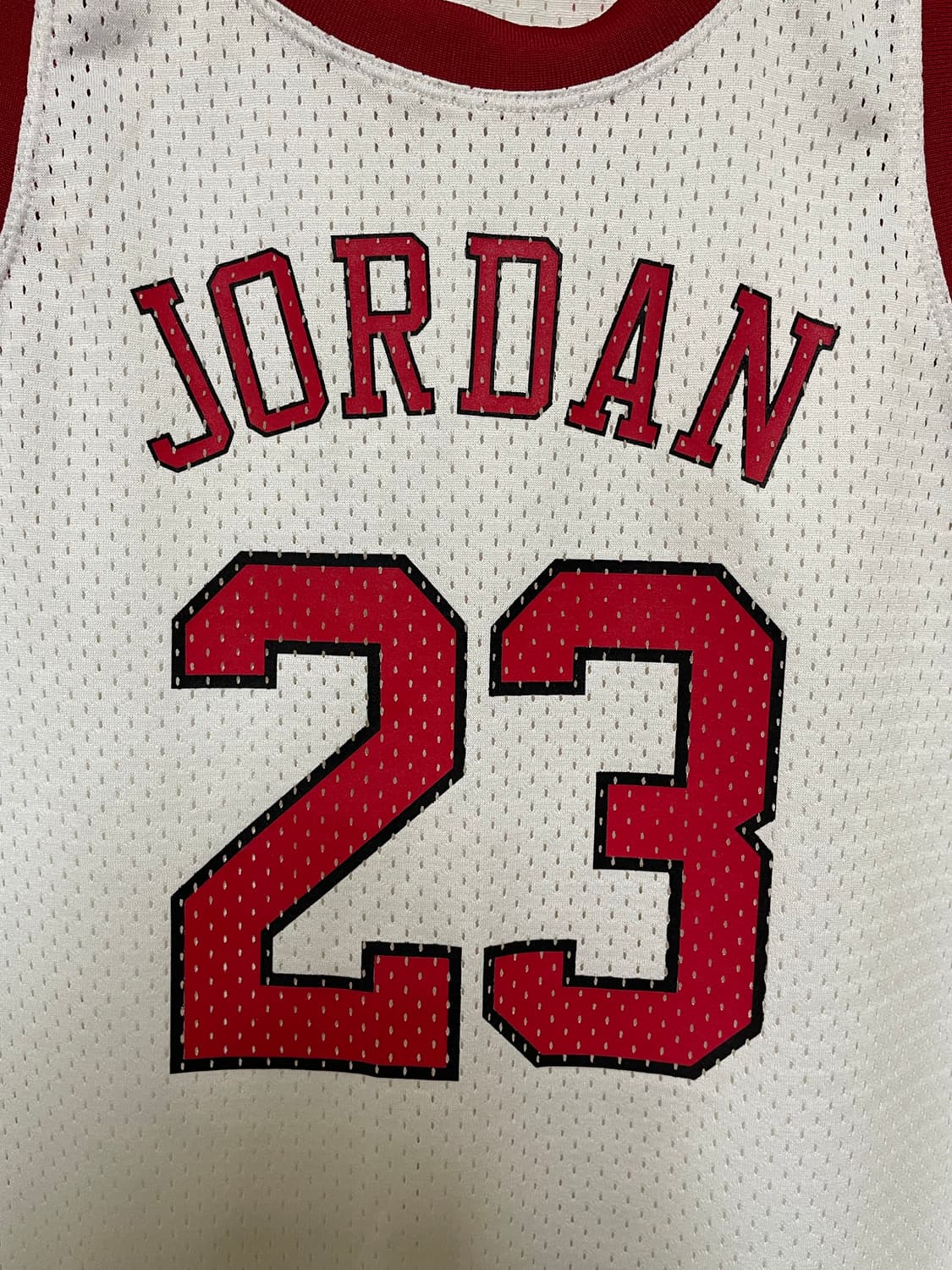 조던 JORDAN 23 농구 유니폼 화이트 상품이미지2