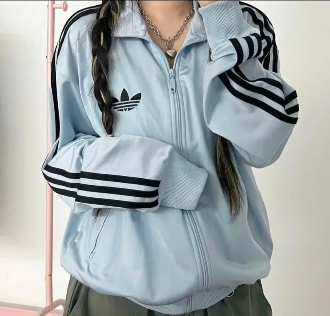 (판매) 아디다스 구파 져지 뮤트 하늘 스카이블루 구파이어버드 트랙탑 상품이미지1