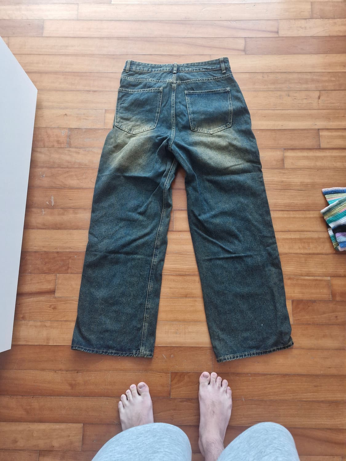 한번도 안입은 보세 빈티지 청바지 상품이미지2