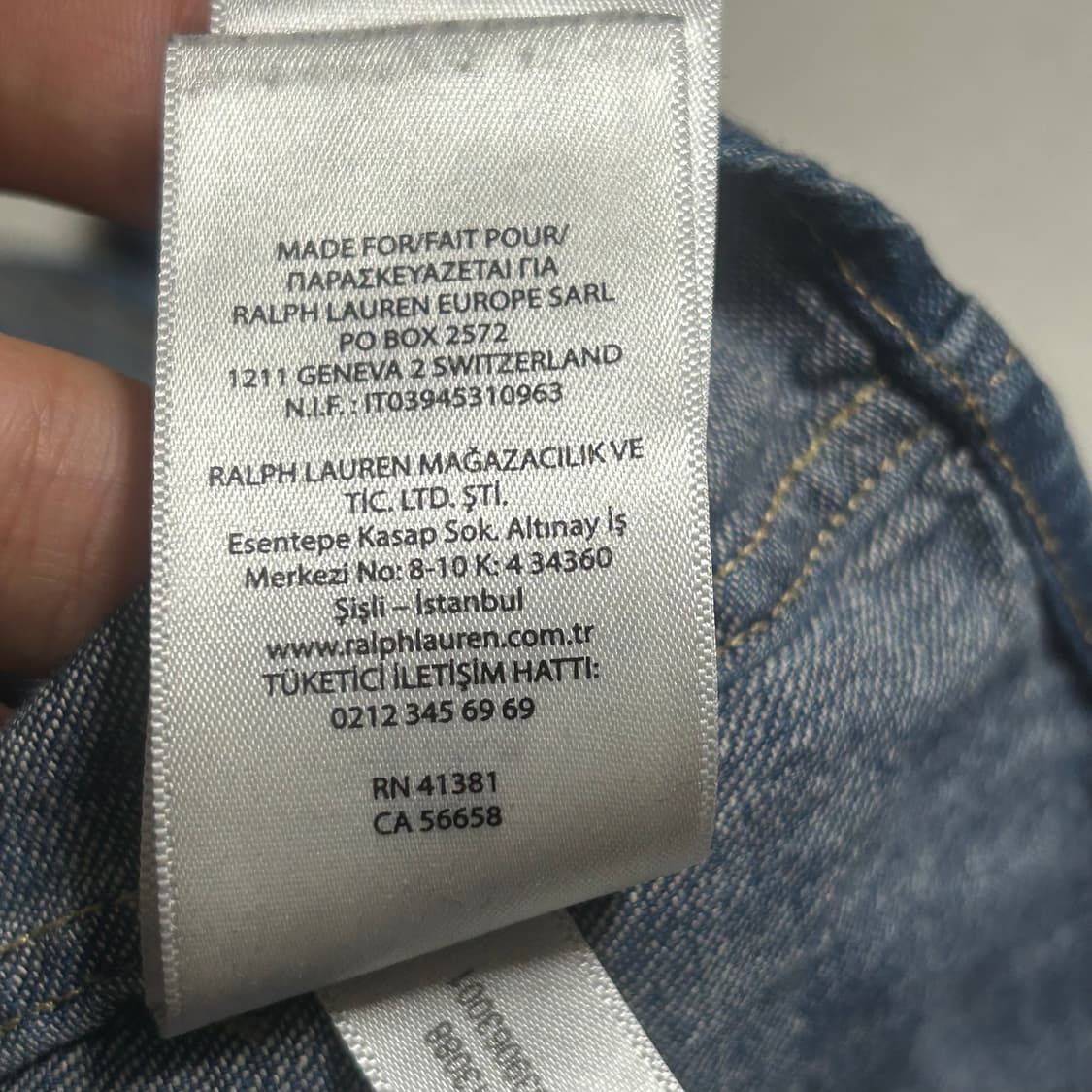 XL 폴로랄프로렌 클래식핏 데님 셔츠 상품이미지5