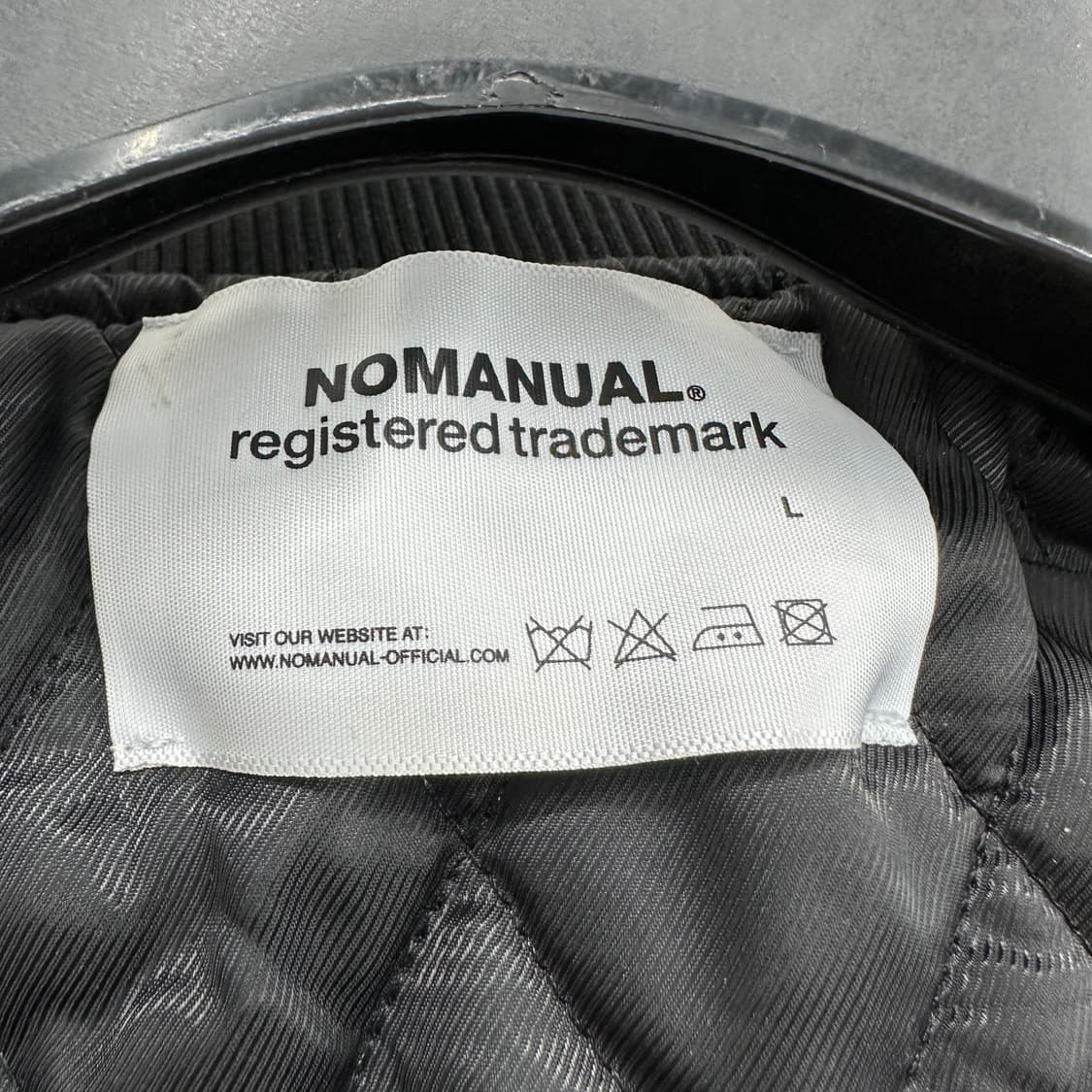 100 노메뉴얼 남자 오버핏 바시티 자켓 상품이미지4