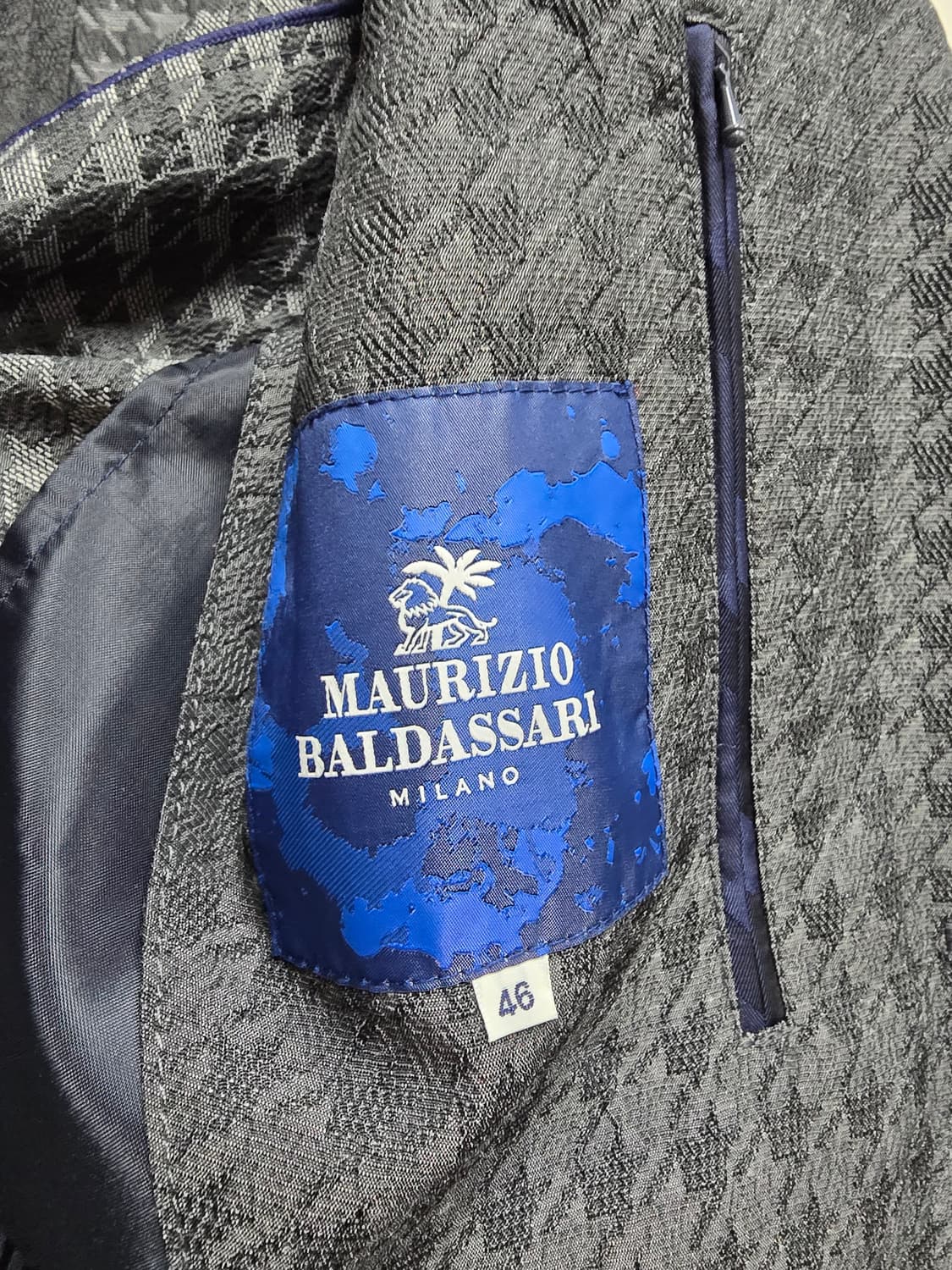 새상품)마우리치오발다사리 이태리 명품 자켓 46 상품이미지3