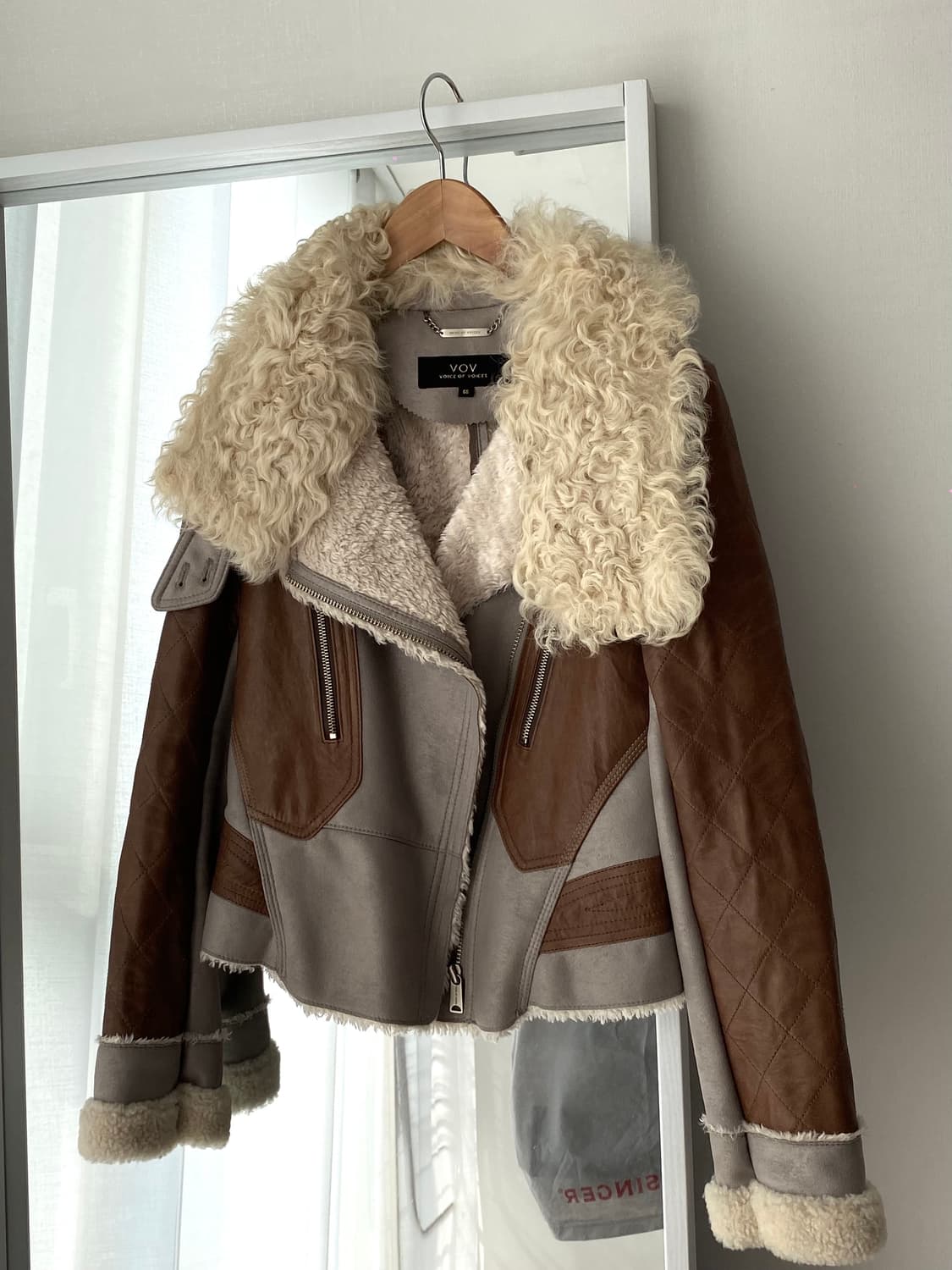 양털 양가죽 무스탕 자켓 상품이미지4