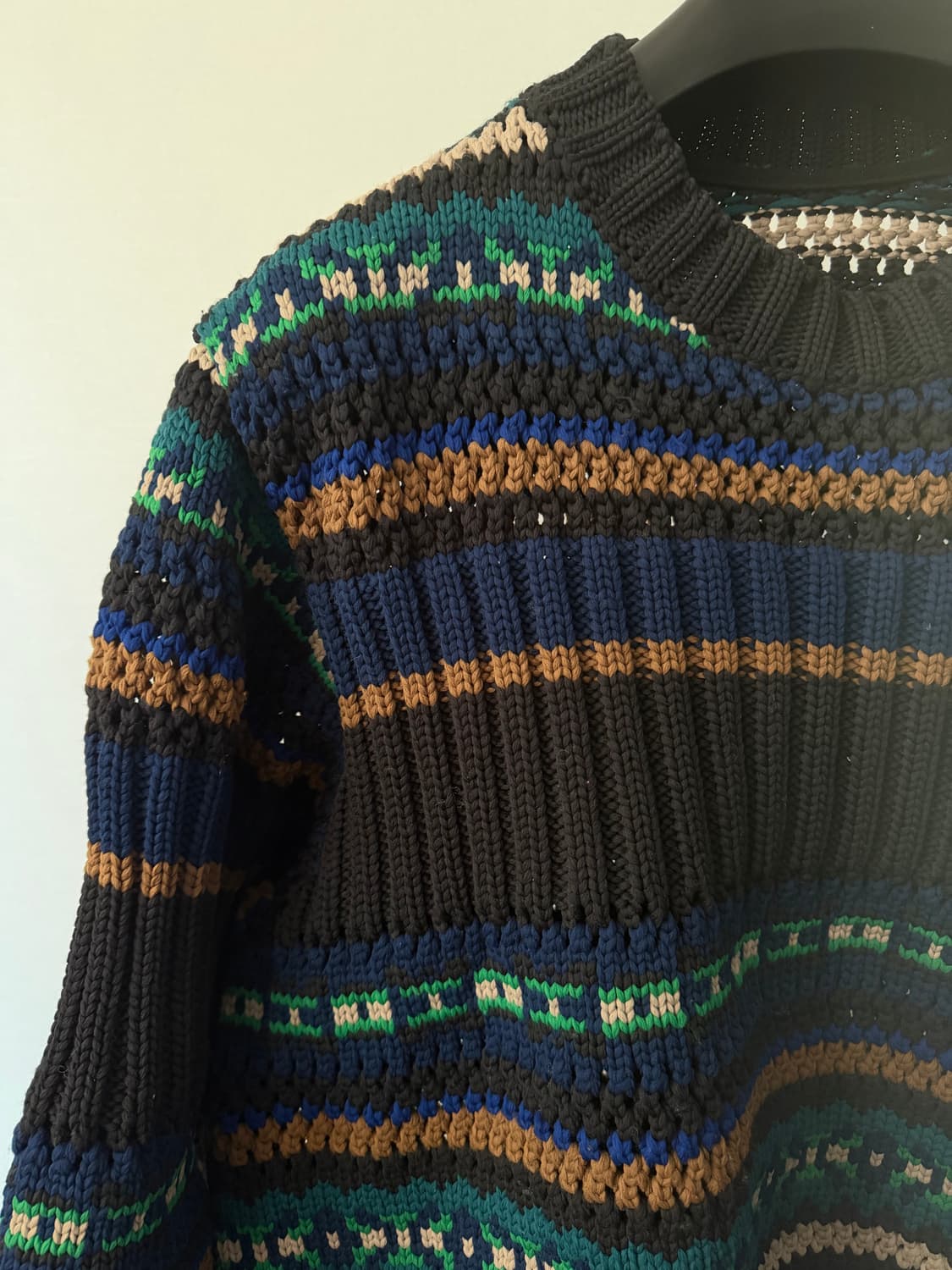 사카이 스트라이프 니트 3사이즈 상품이미지5