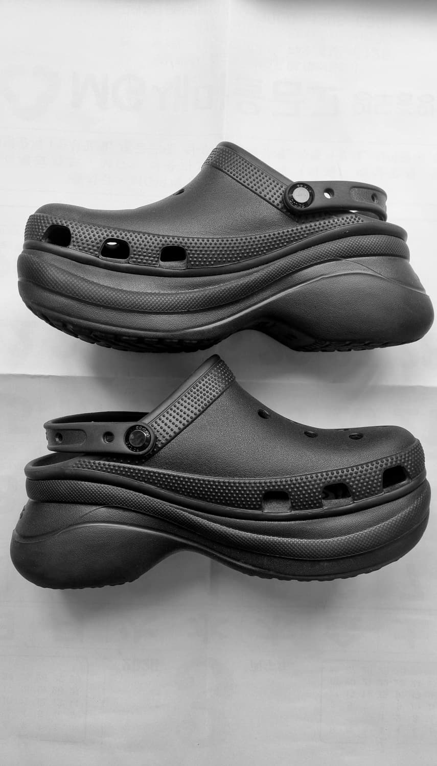 크록스 베이클로그 블랙 w7 235 상품이미지2