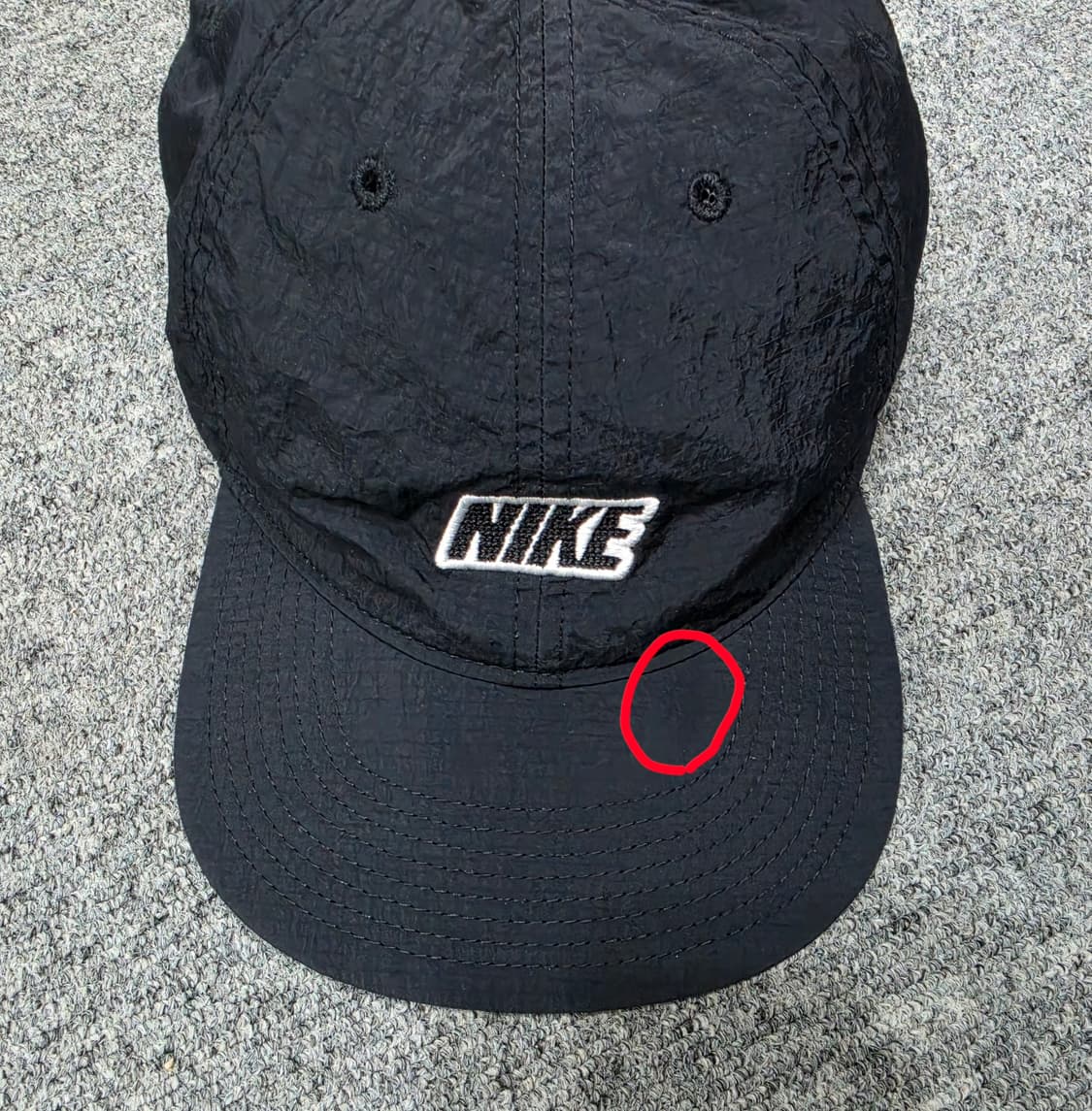 나이키 클럽 언스트럭처 스우시 아웃 도어 캡 모자 블랙 L/XL 상품이미지7