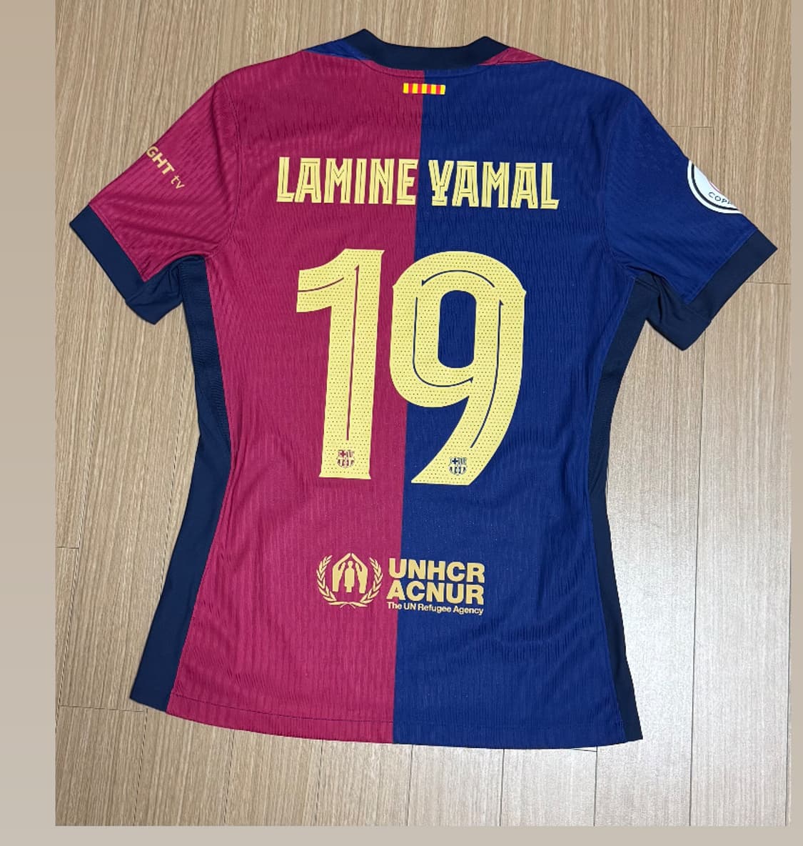 바르셀로나 홈 No.19 라민야말 24-25 시즌 선수지급용 상품이미지2
