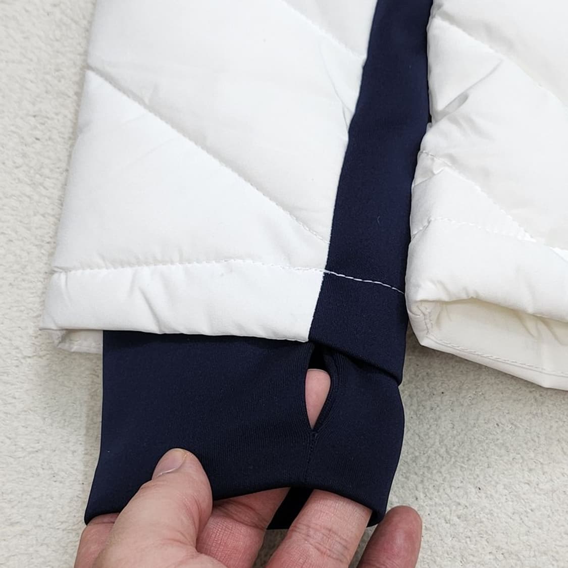TOMMY HILFIGER 여성경량 패커블 후드패딩 점퍼 S 상품이미지5