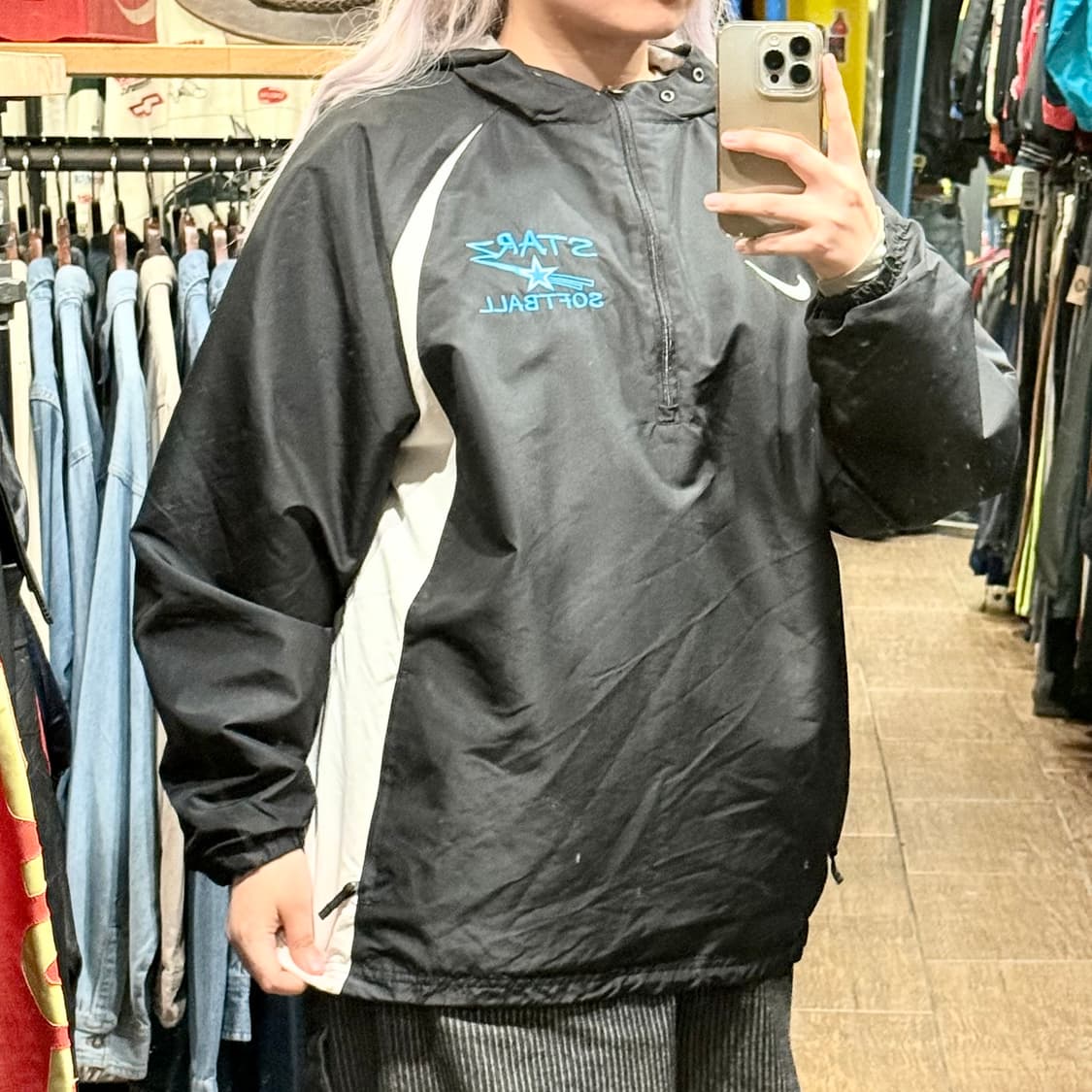 [HI] 나이키 바람막이 블랙  상품이미지3