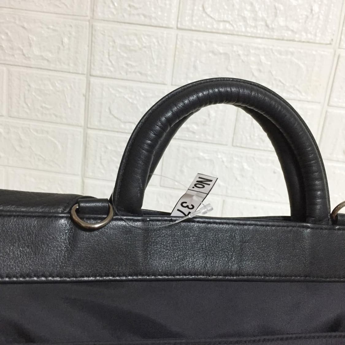 요지 야마모토 Y'SACCS 소가죽 나일론 토트백 상품이미지5