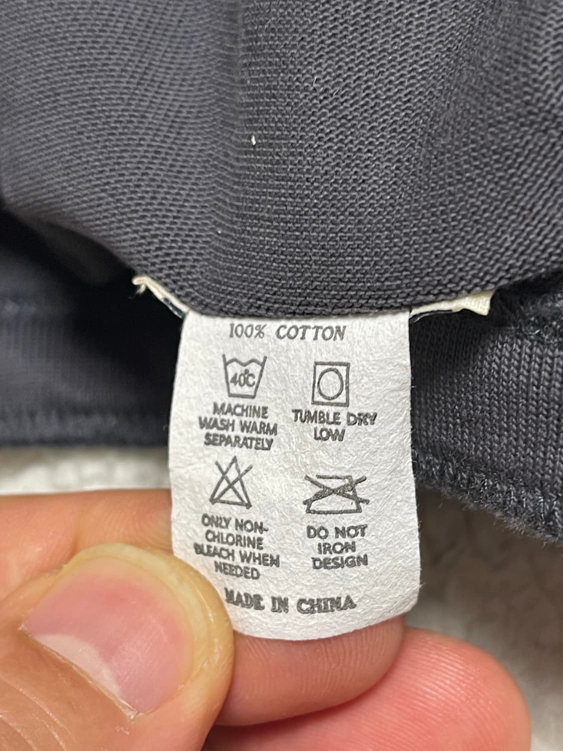 브론슨(Bronson) 헨리넥 차콜 반팔 2XL 상품이미지5