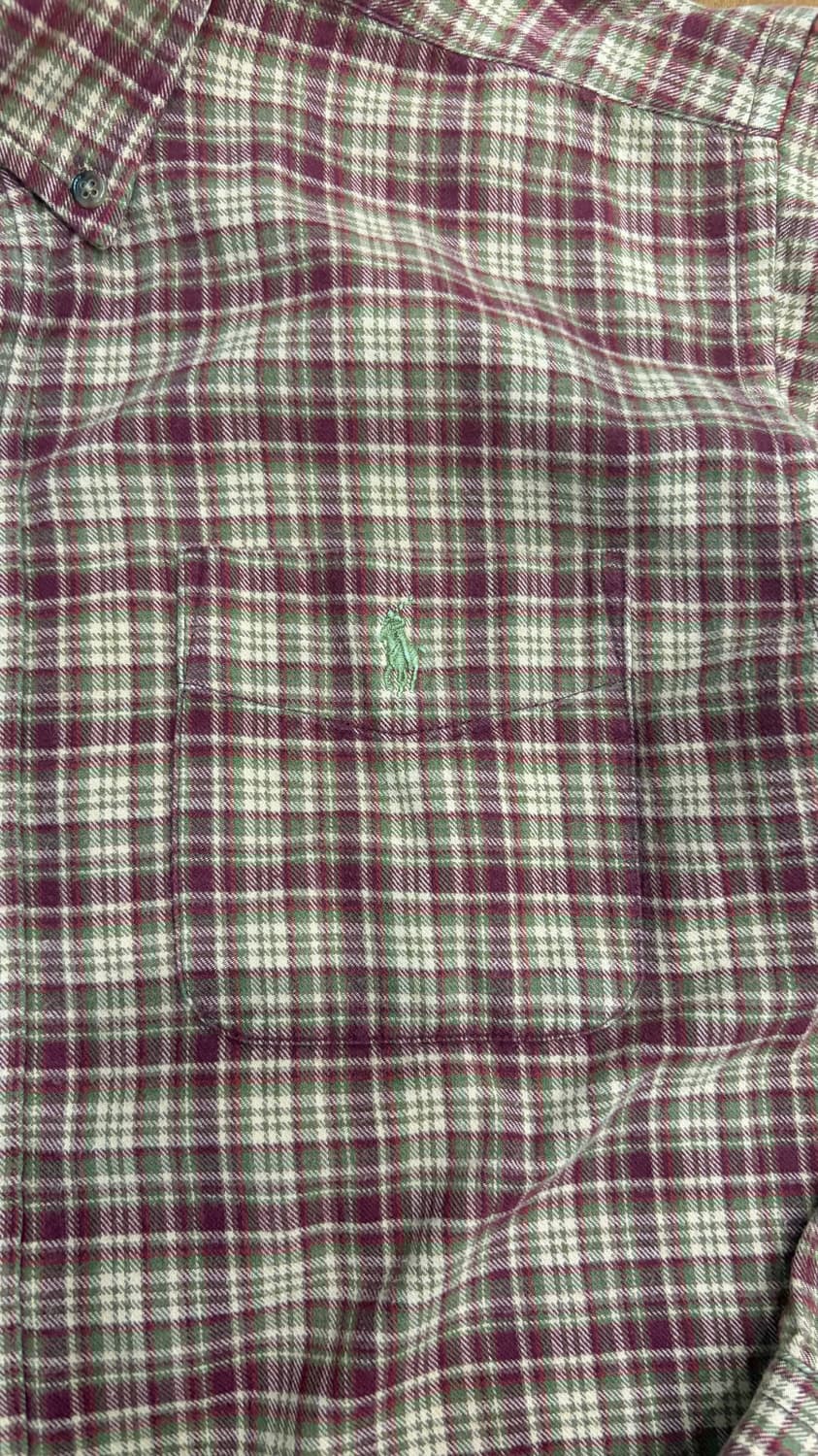 폴로 체크 셔츠 상품이미지4