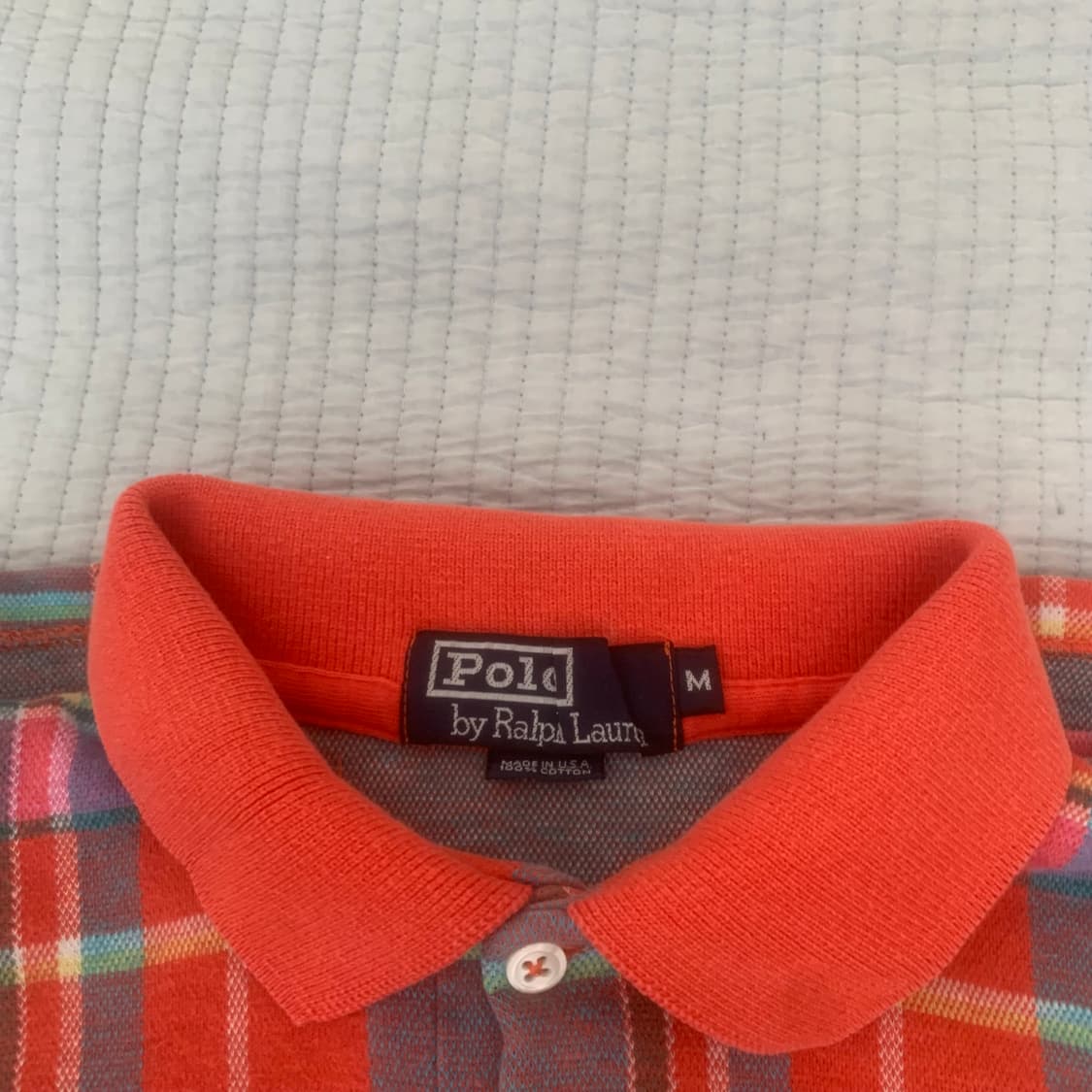 폴로 랄프로렌 90‘s 체크 반팔카라티 100 사이즈 상품이미지2