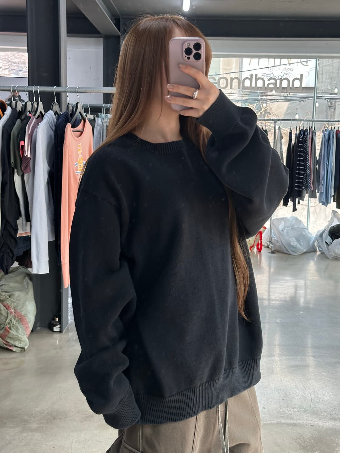 스투시 벤트 크라운 니트 상품이미지2