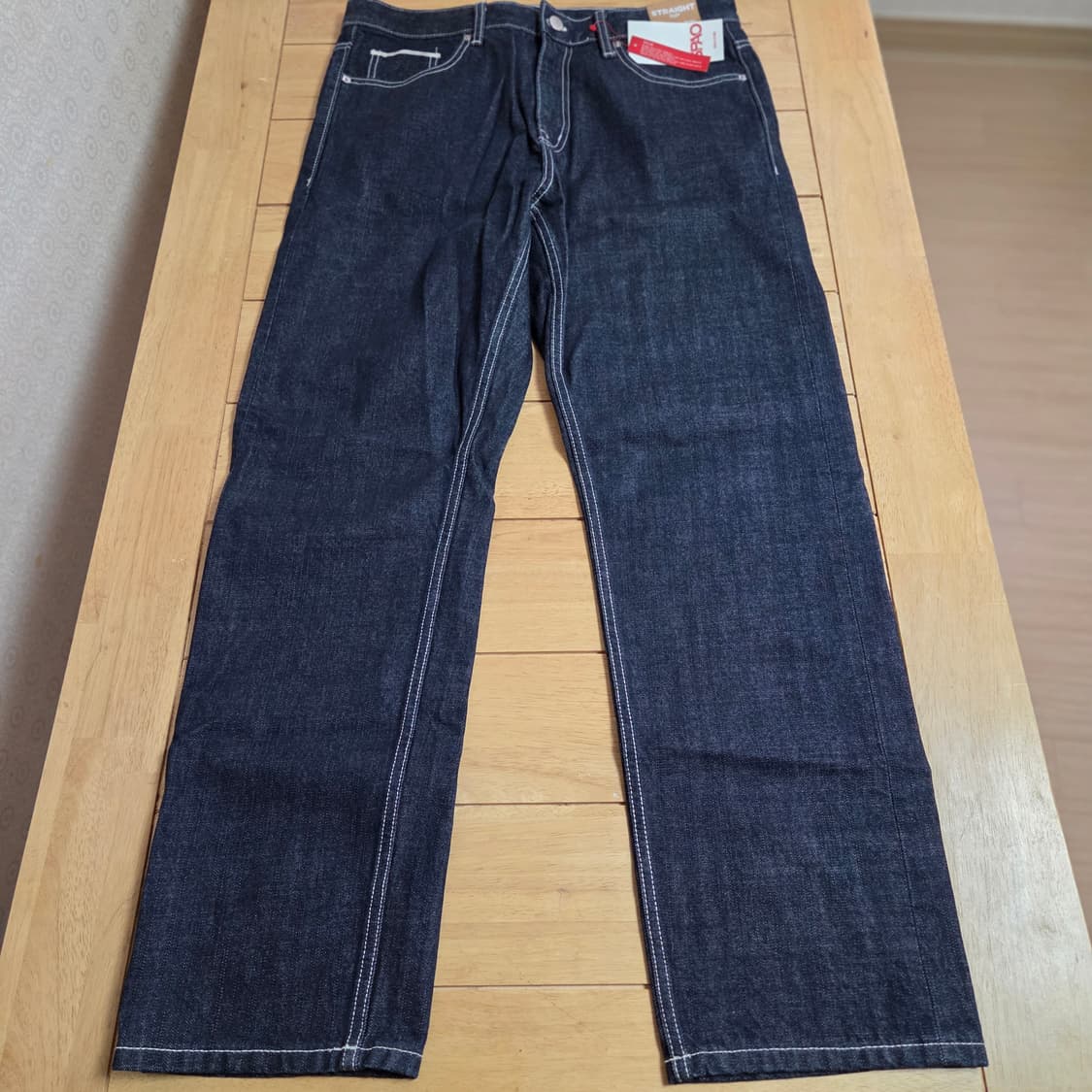 34 새상품 스파오 셀비지 데님 청바지 상품이미지1