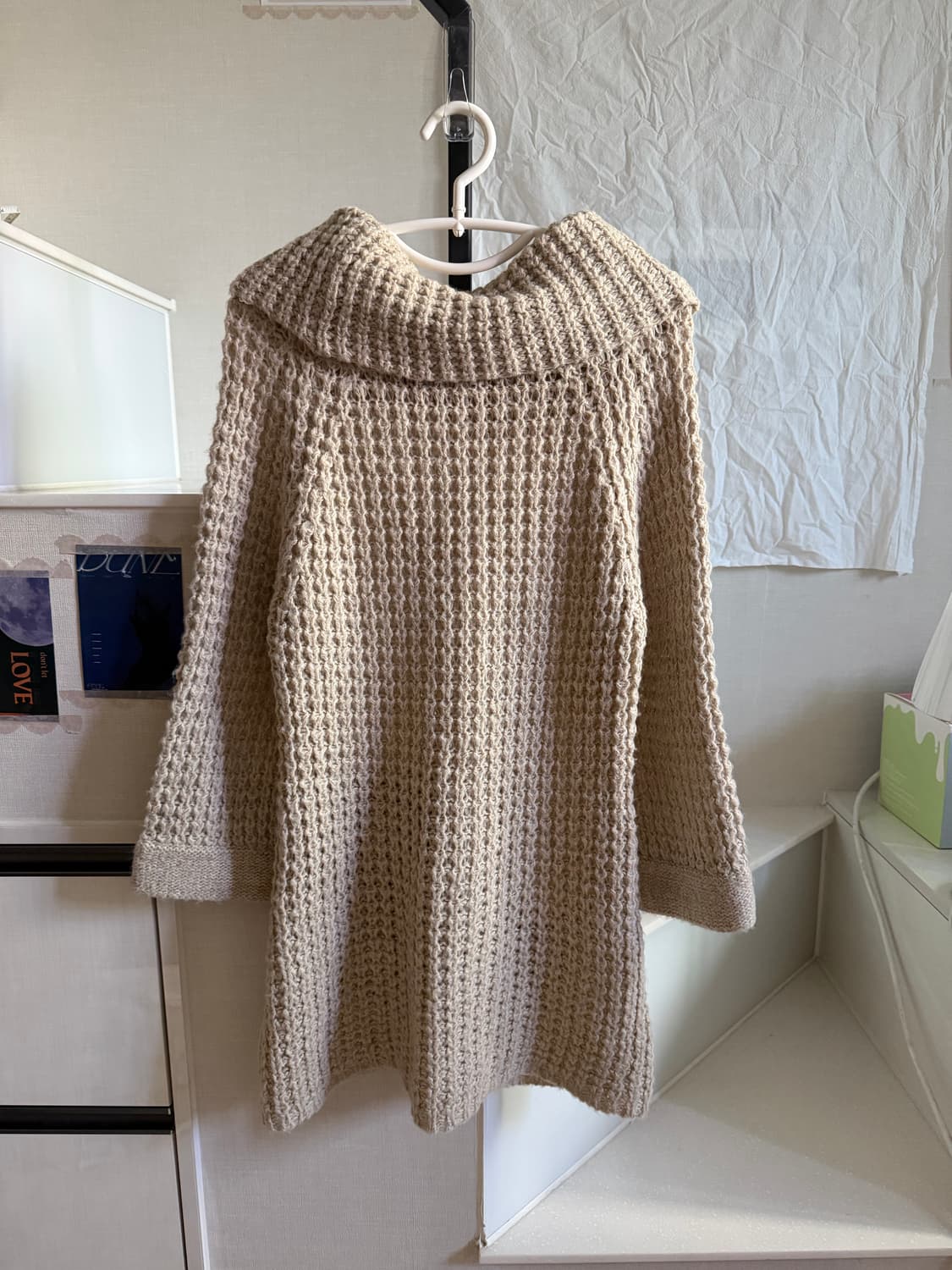 빈티지 포켓 터틀넥 스웨터 상품이미지4