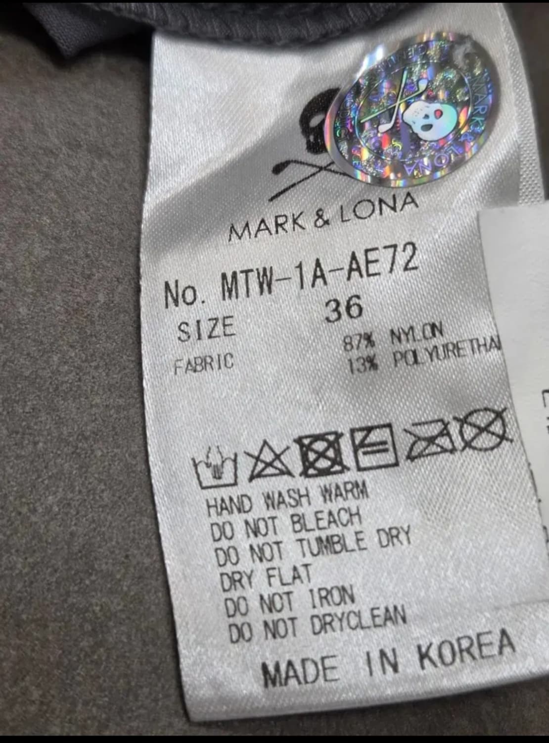 마크앤로나 여성골프웨어 스커트 64사이즈(국내매장판) 상품이미지5