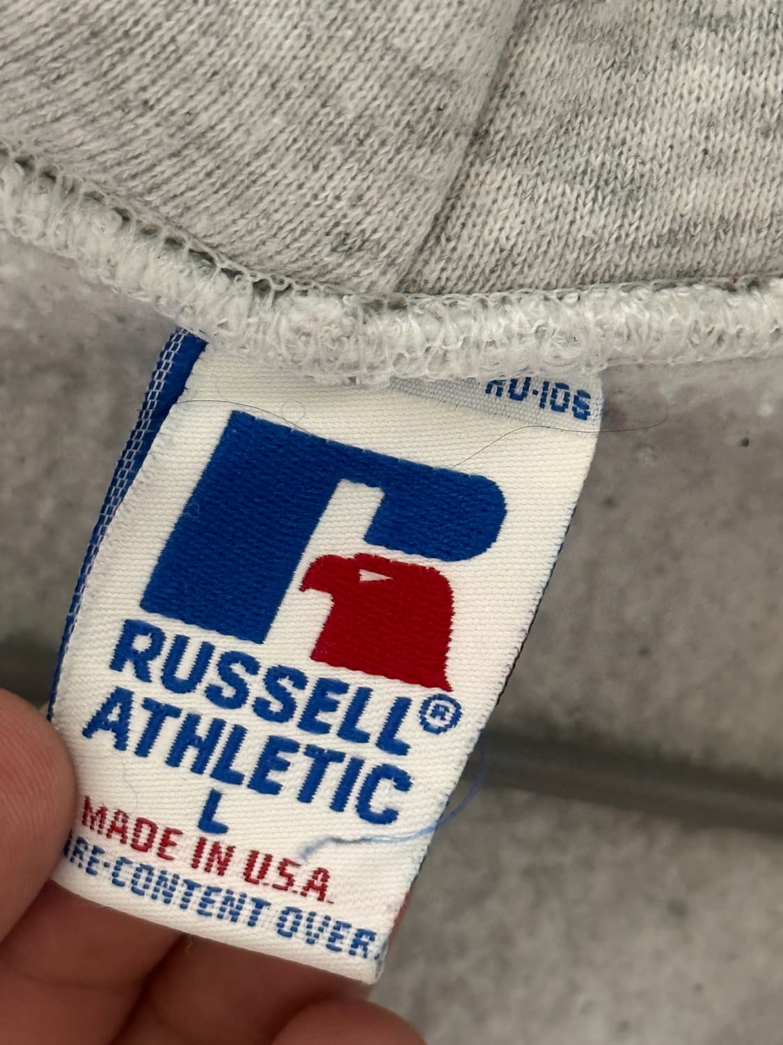 80s usa 러셀 후드집업 상품이미지3