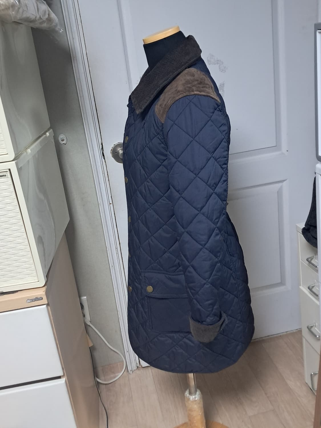 폴로랄프로렌 네이비 퀼팅 자켓 L (12-14세)44~날씬55 상태상급 상품이미지2