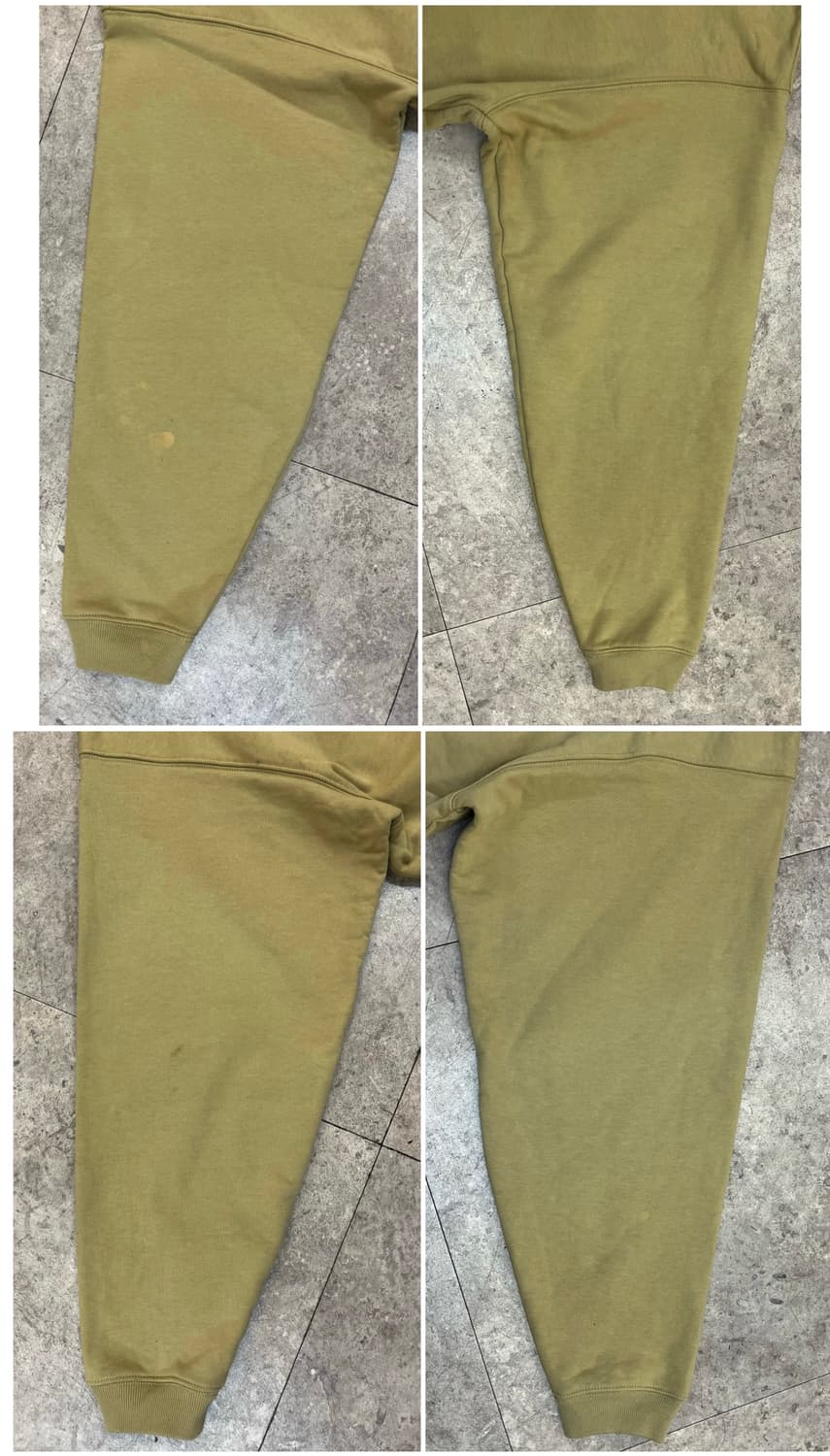 스투시 릴렉스드 오버사이즈드 기모 후드티 베이지 M #csz3769 상품이미지9