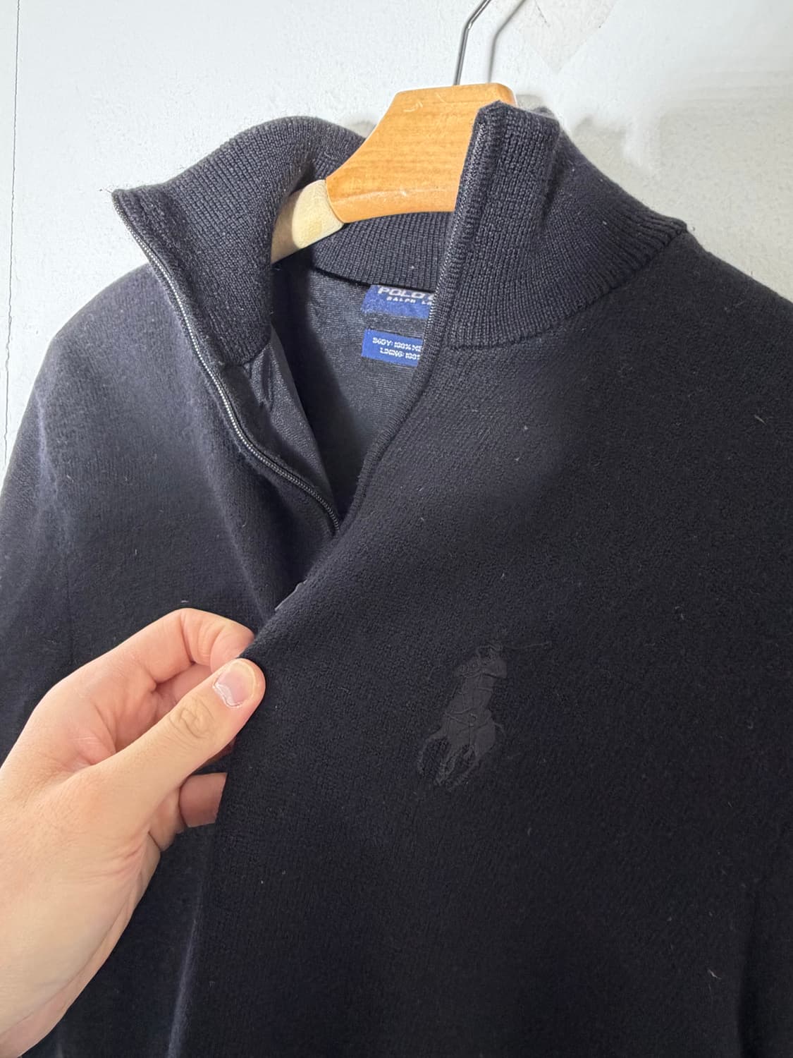 폴로니트 폴로랄프로렌 폴로 골프웨어 방풍니트 폴로골프 골프의류 상품이미지1