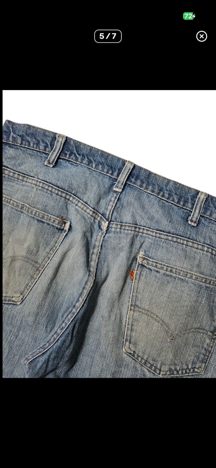 1970s 리바이스 646 벨바텀 부츠컷 데님 38 상품이미지5