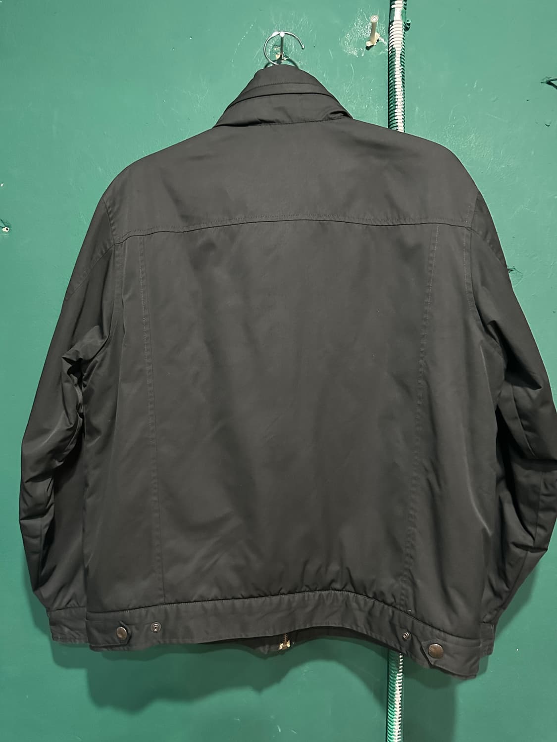 폴로 기모 스윙톱 바람막이 블랙 105 상품이미지2