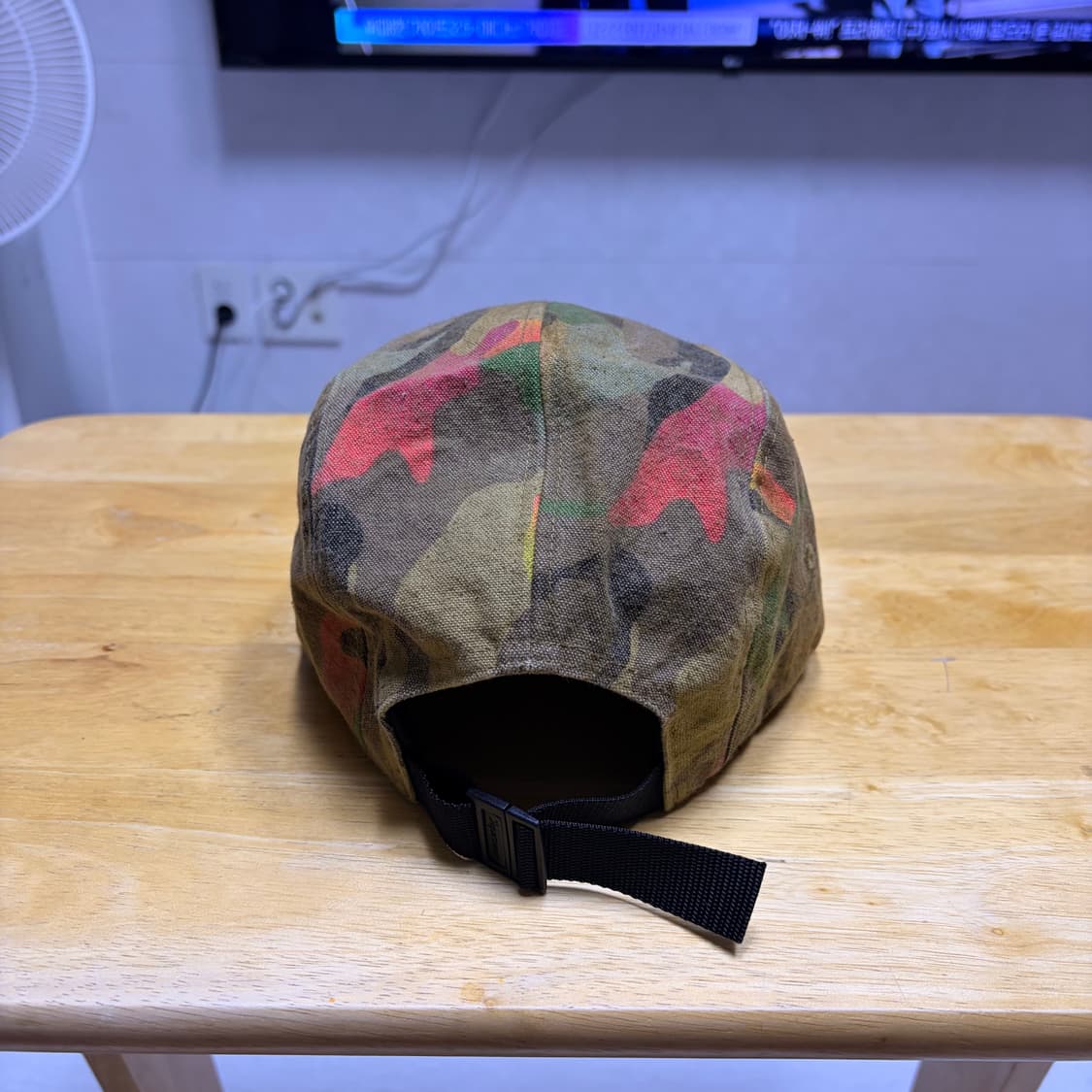 슈프림 워시드 캔버스 캠프캡 탄 카모 24SS 상품이미지3