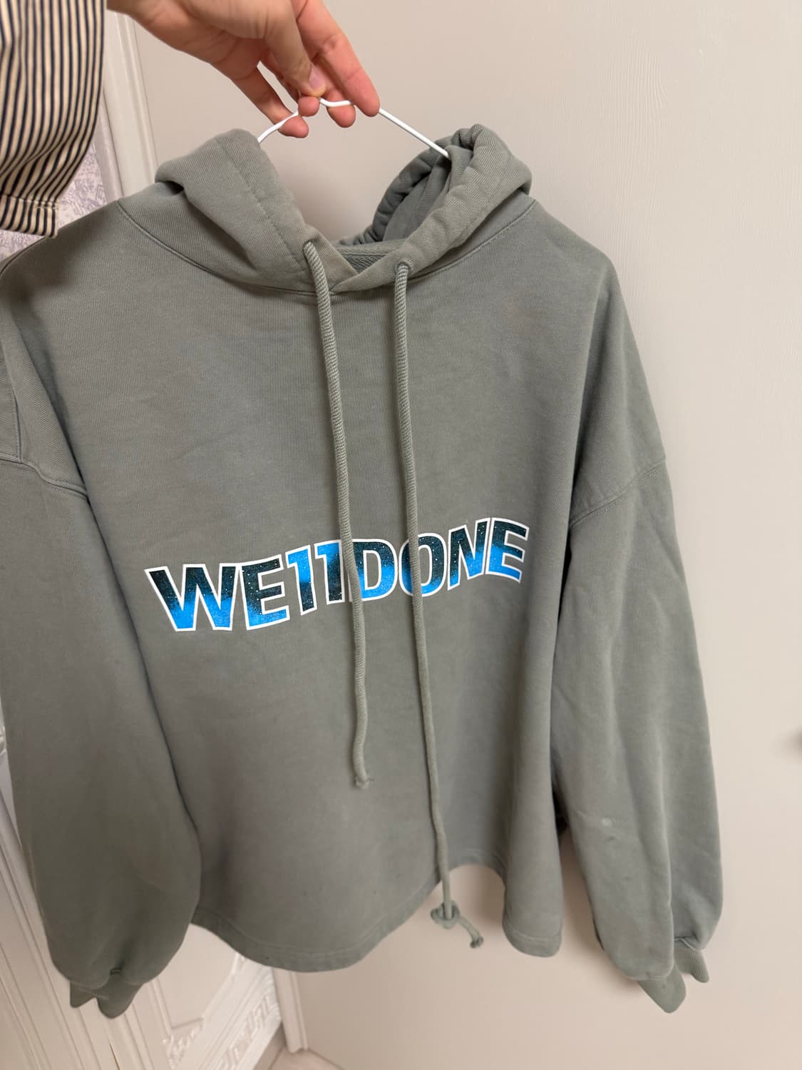 we11done 웰던 후드티 XS 상품이미지1
