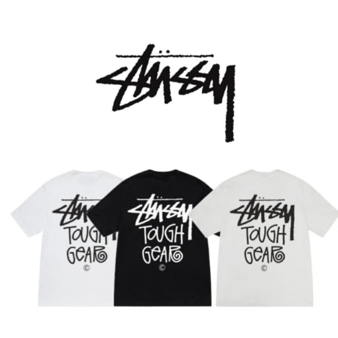 스투시 터프기어 반팔 티셔츠 상품이미지1