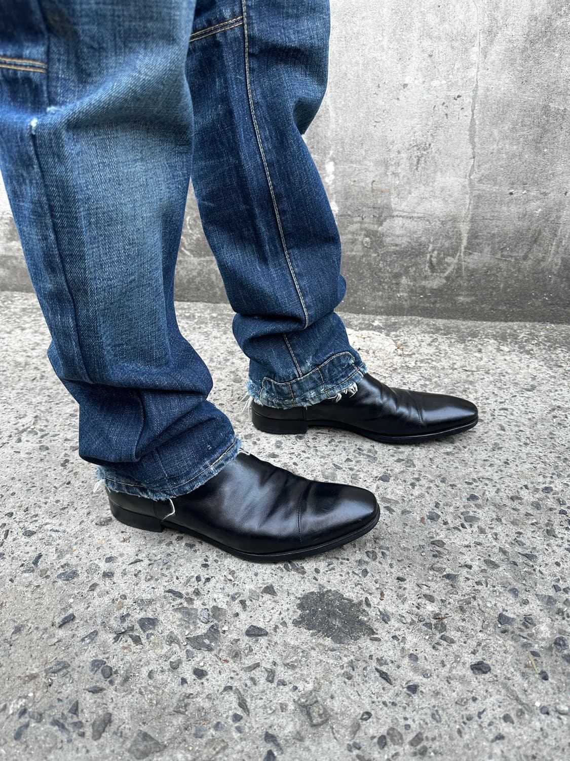 프라다 레더 부츠 상품이미지3