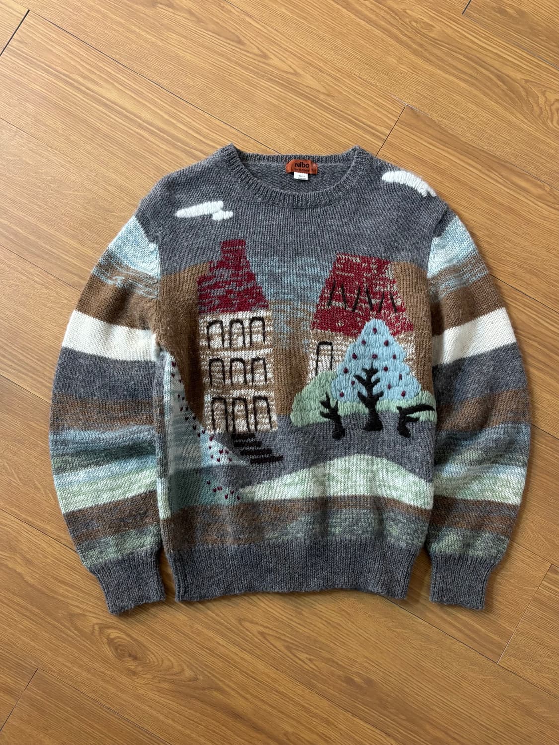 빈티지 노르딕 스웨터 상품이미지2