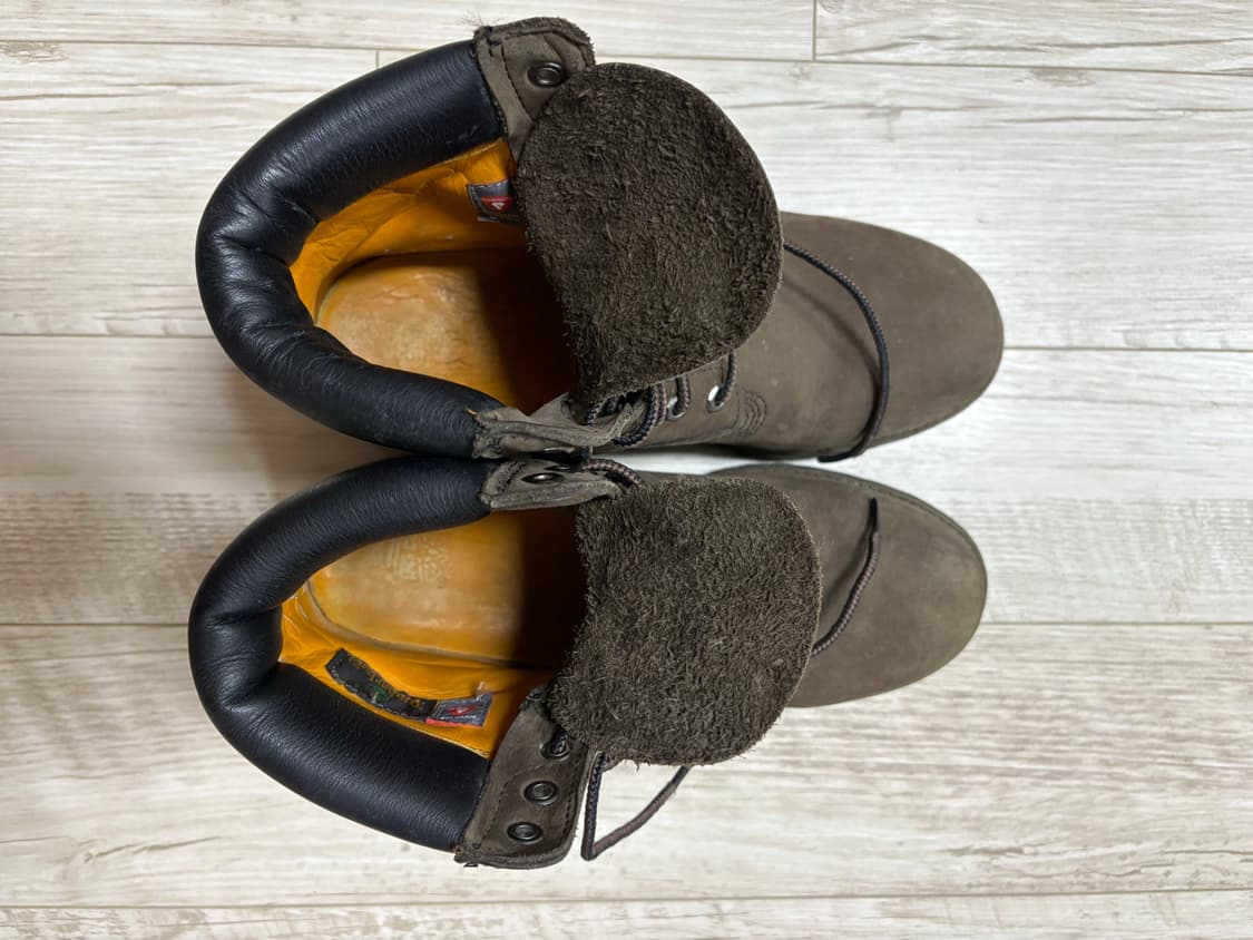 팀버랜드 프리미엄 6인치 워커 부츠 브라운 260 상품이미지4