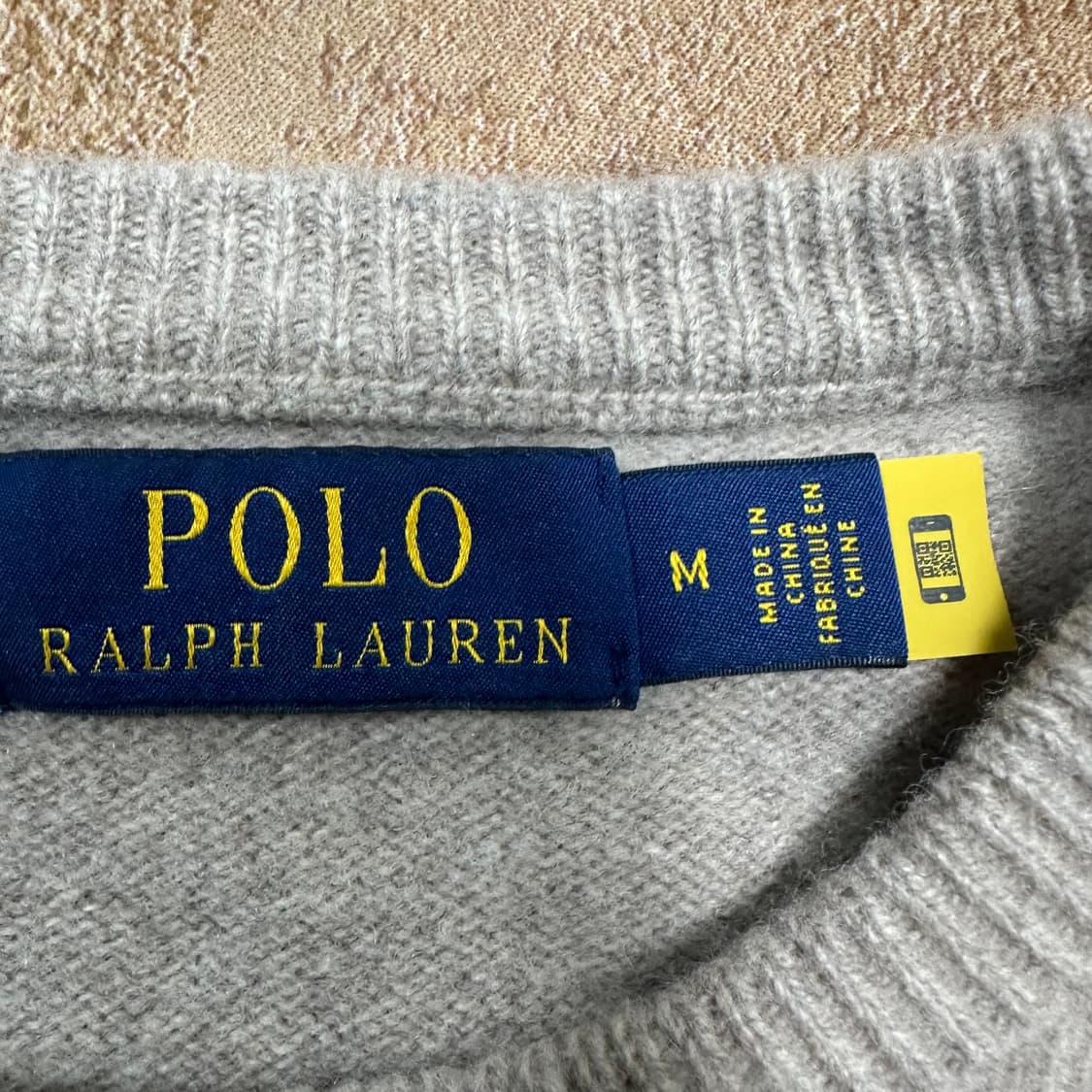 ✨ (바배) 폴로 랄프로렌 울100 니트 상품이미지4