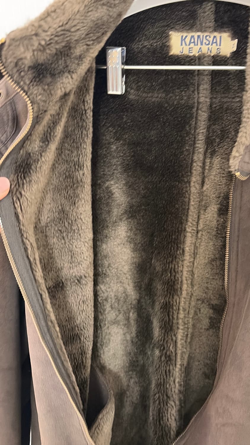 칸사이 무스탕 105사이즈 상품이미지3