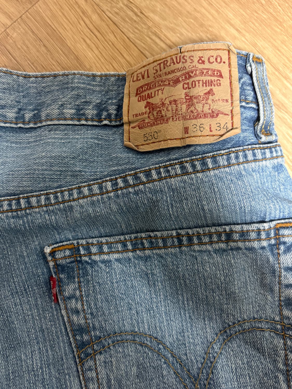 리바이스 550 36/34 상품이미지3