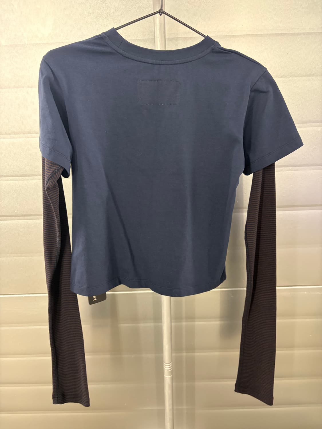 s/e/o layered crop long sleeve t-shirt 상품이미지5