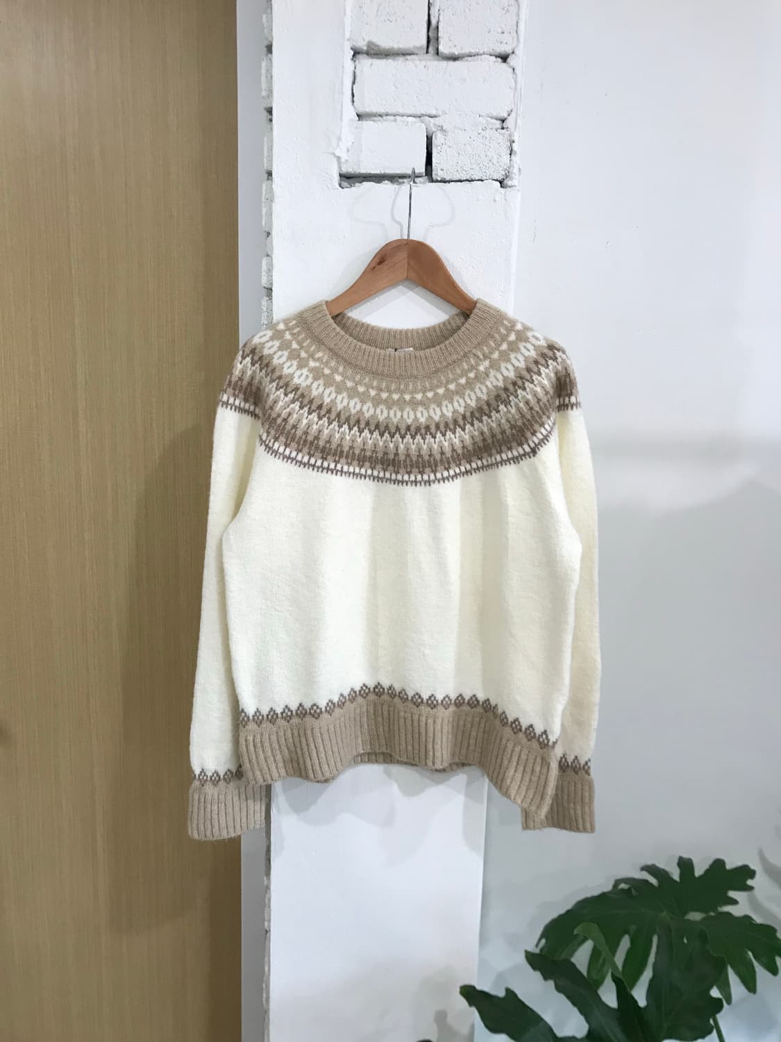 vintage nordic knit  상품이미지3