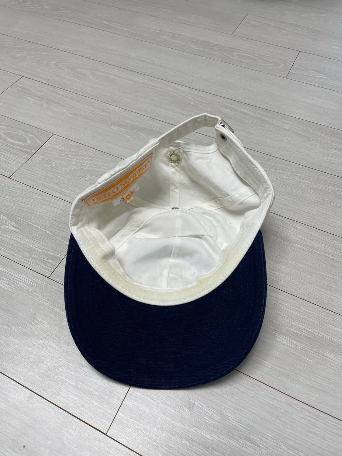Washed HS Arch Logo 6panel Cap – 상품이미지2