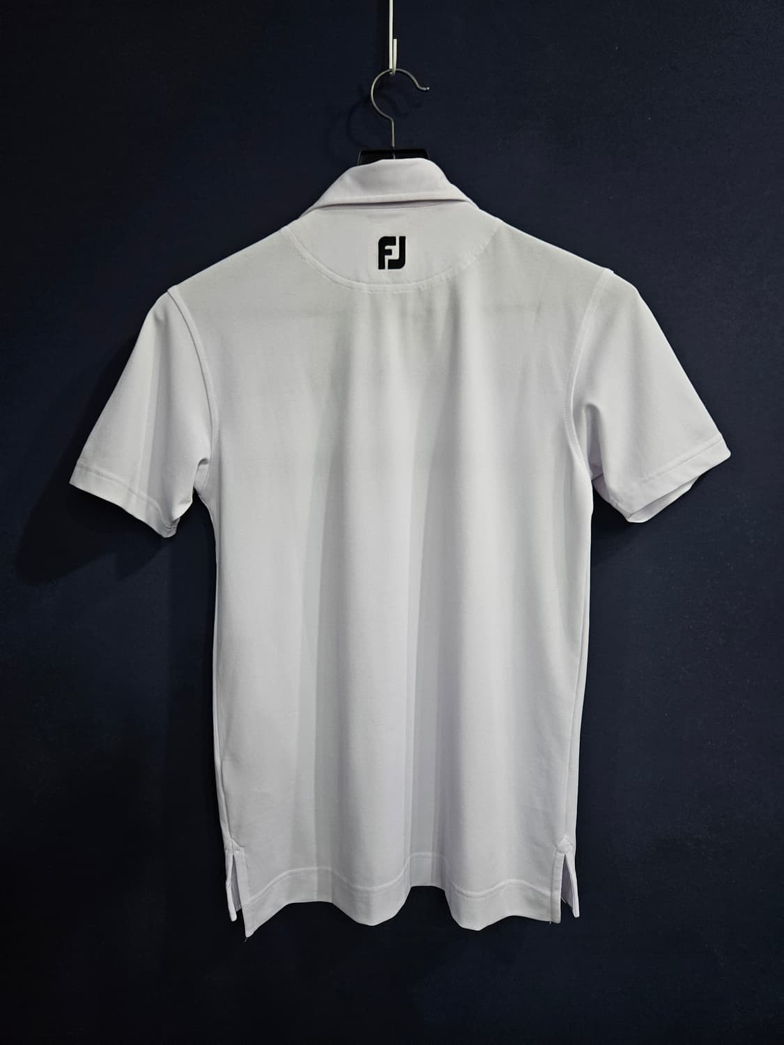 풋조이 화이트 남성 슬림핏 95 골프 카라반팔티  상품이미지2