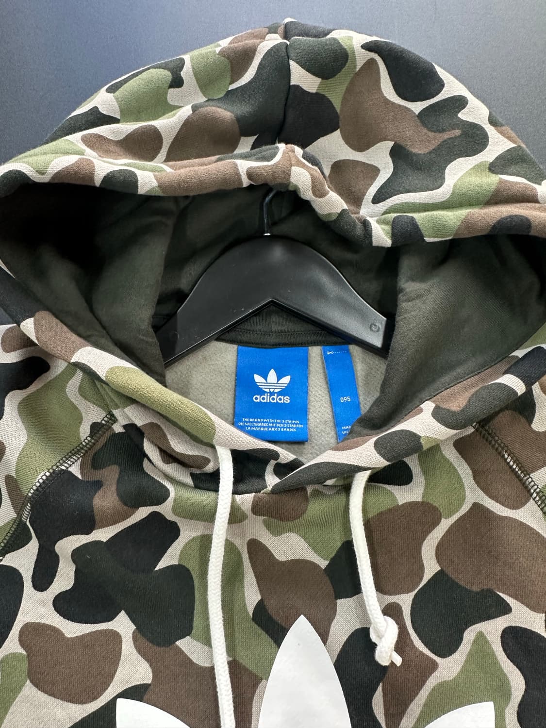 아디다스 카모 트레포일 후드티 상품이미지6