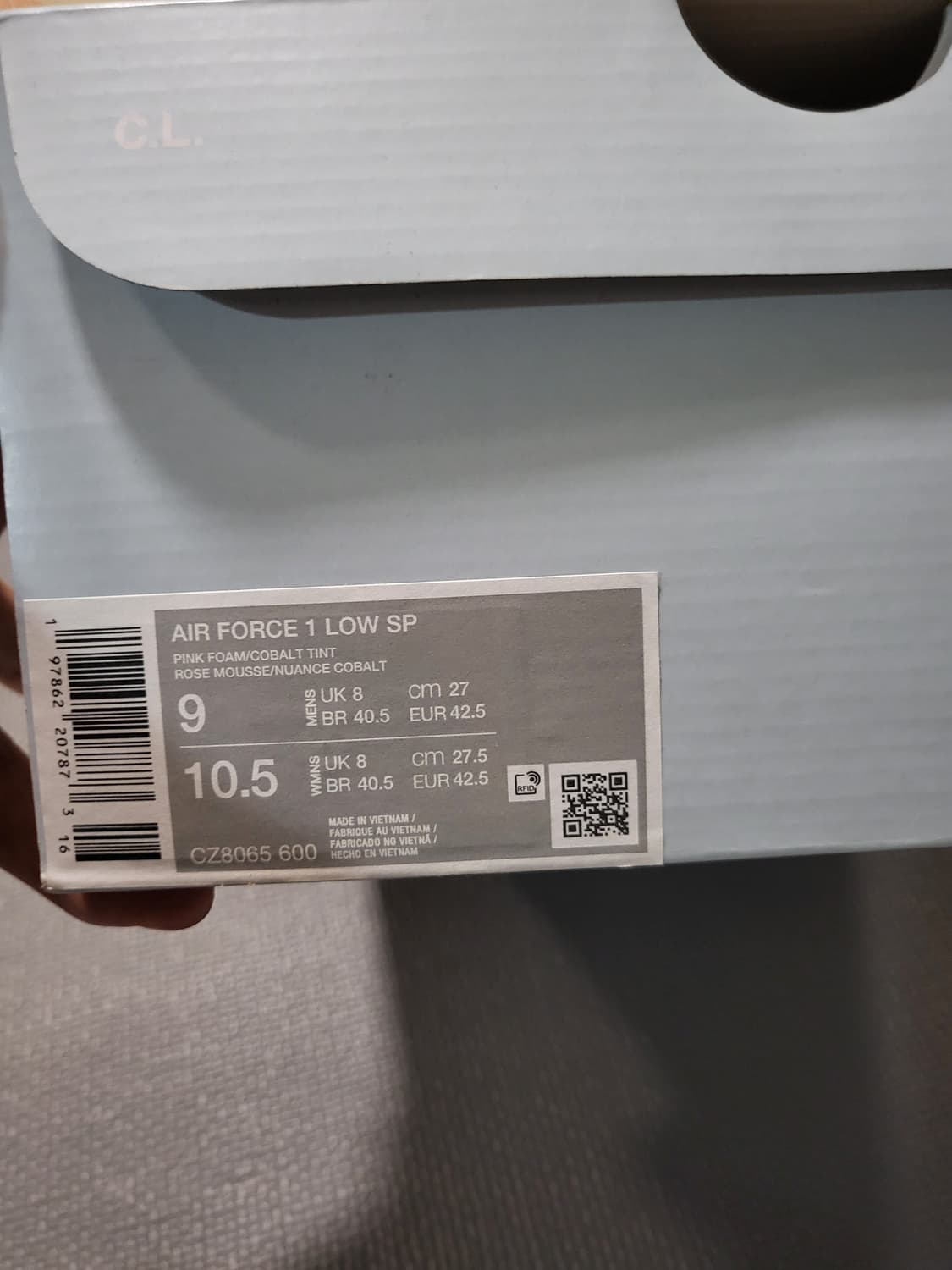 나이키 x 드레이크 녹타 에어포스 포스 sp 핑크 270 상품이미지10