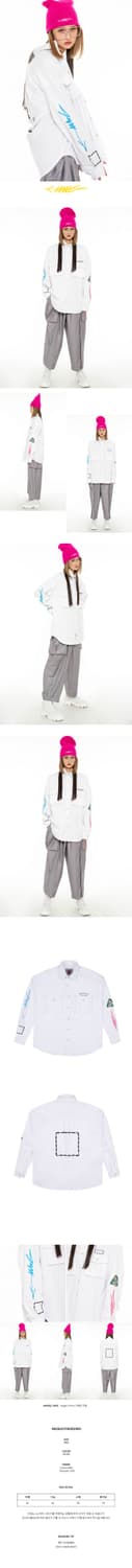 그라피스트 만지 FW white shirts 상품이미지2