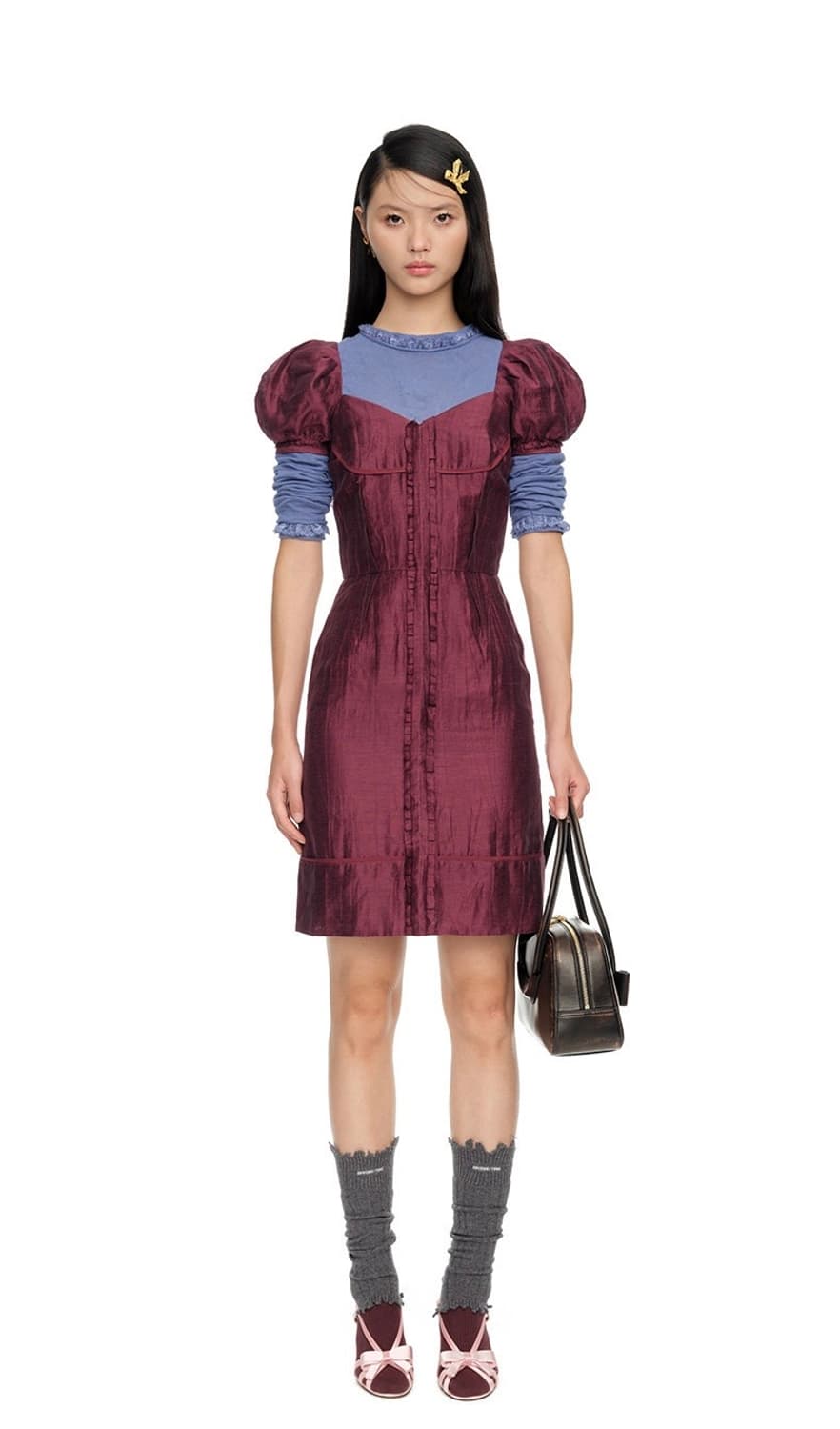 슈슈통 새시즌 백 새상품 브라운 상품이미지2