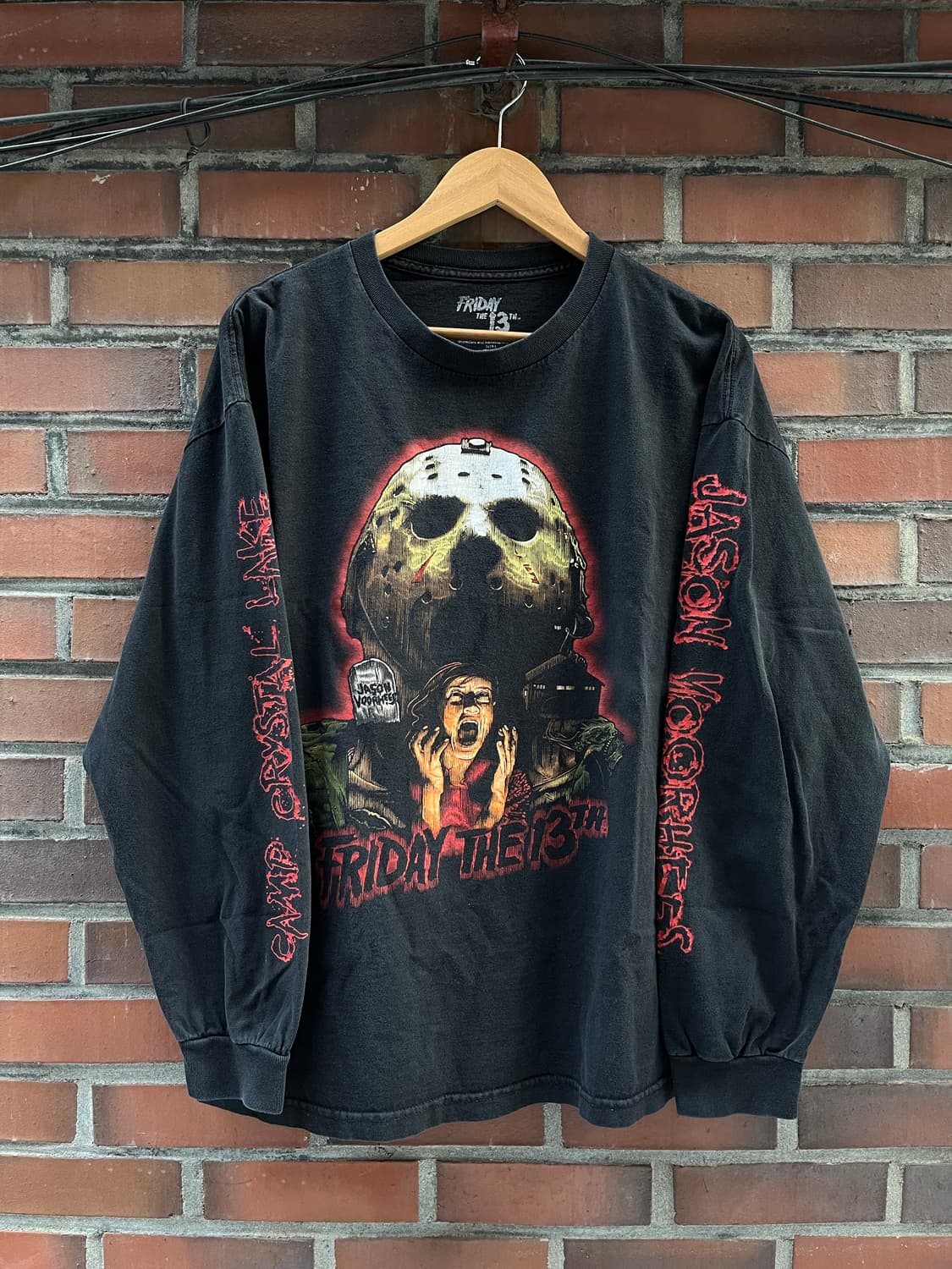 XL) Friday the 13th Long Sleeve 상품이미지1