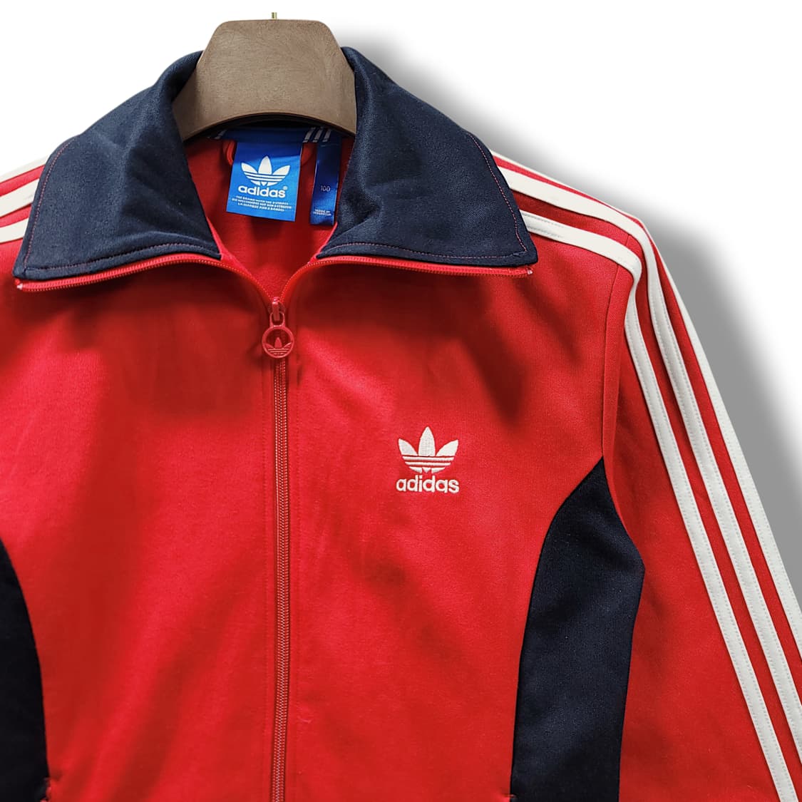 [100] 아디다스 레드&화이트라인 유로파 트랙탑 져지 상품이미지4