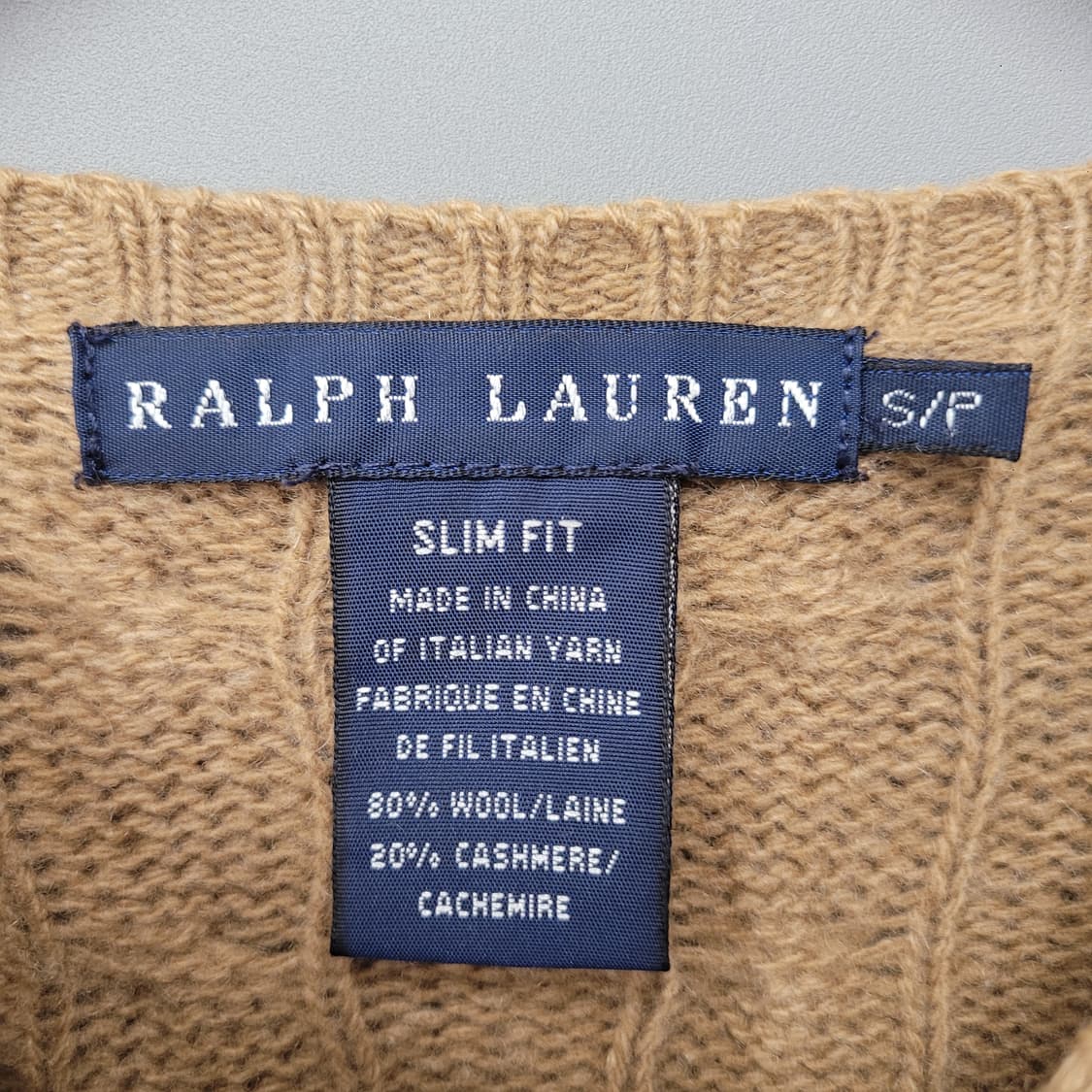 Polo Ralph Lauren 폴로 랄프로렌 포니 로고 케이블 니트 상품이미지4